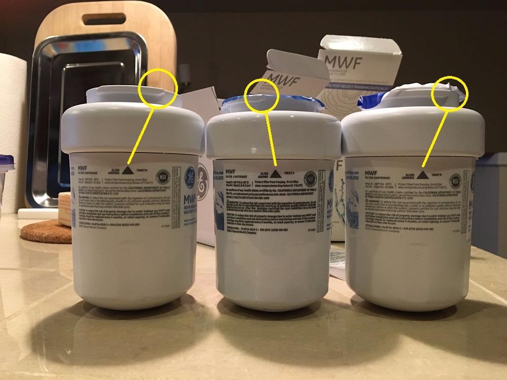 GE MWF Refrigerator Water Filter, Genuine Replacement Filter, Certified to Reduce Lead, Sulfur, and 50+ Other Impurities, Pack of 1 customer photo 1