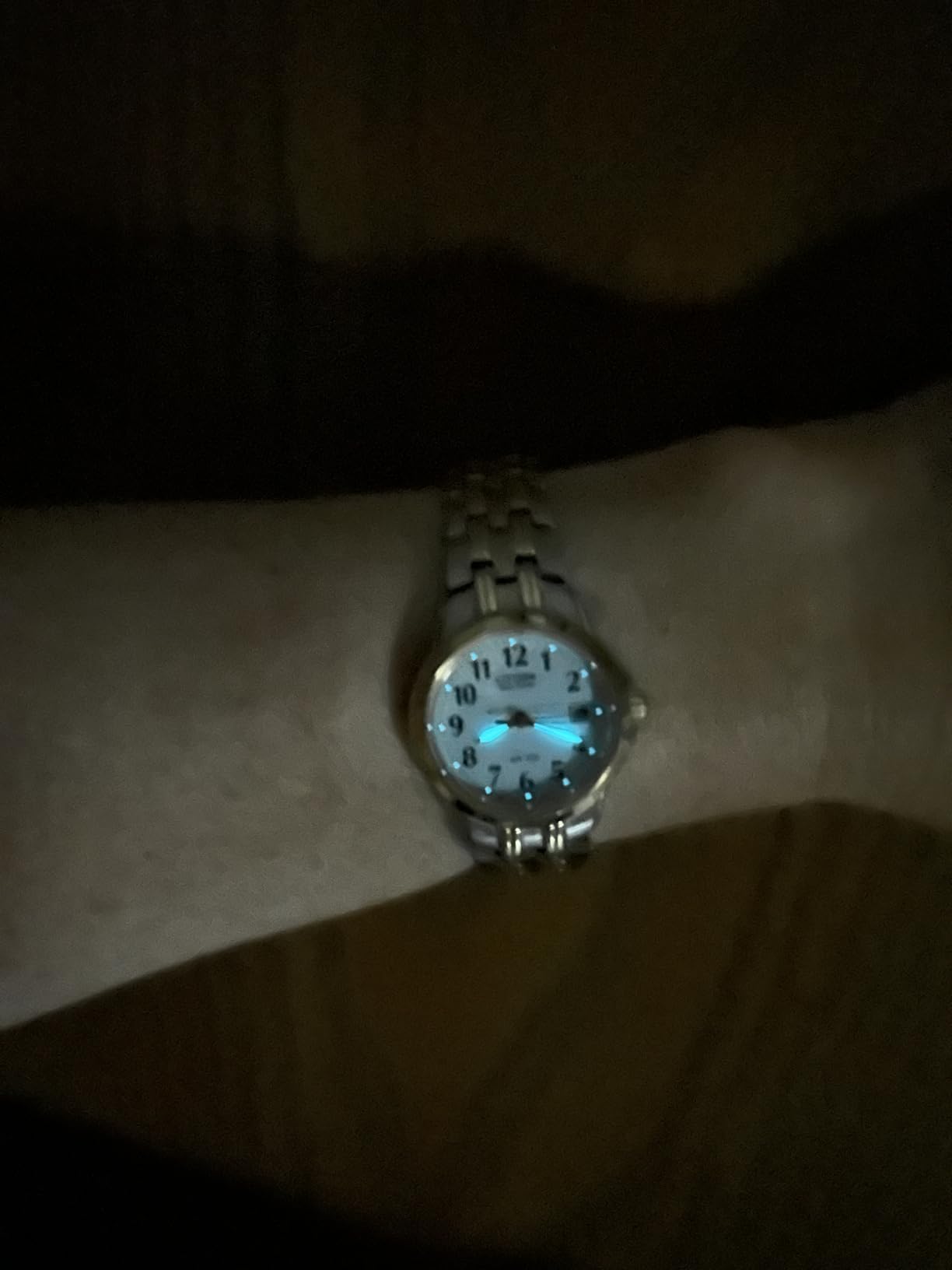 Women's Eco-Drive Dress Classic Two Tone Gold Stainless Steel Watch, Easy to Read, White Dial, 26mm (Model: EW1544-53A) customer photo 2