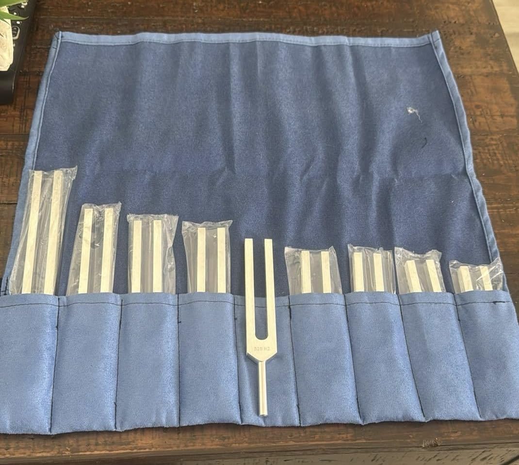 Solfeggio Tuning Fork Set Omnivos for Emotional and Spiritual Health customer photo 1
