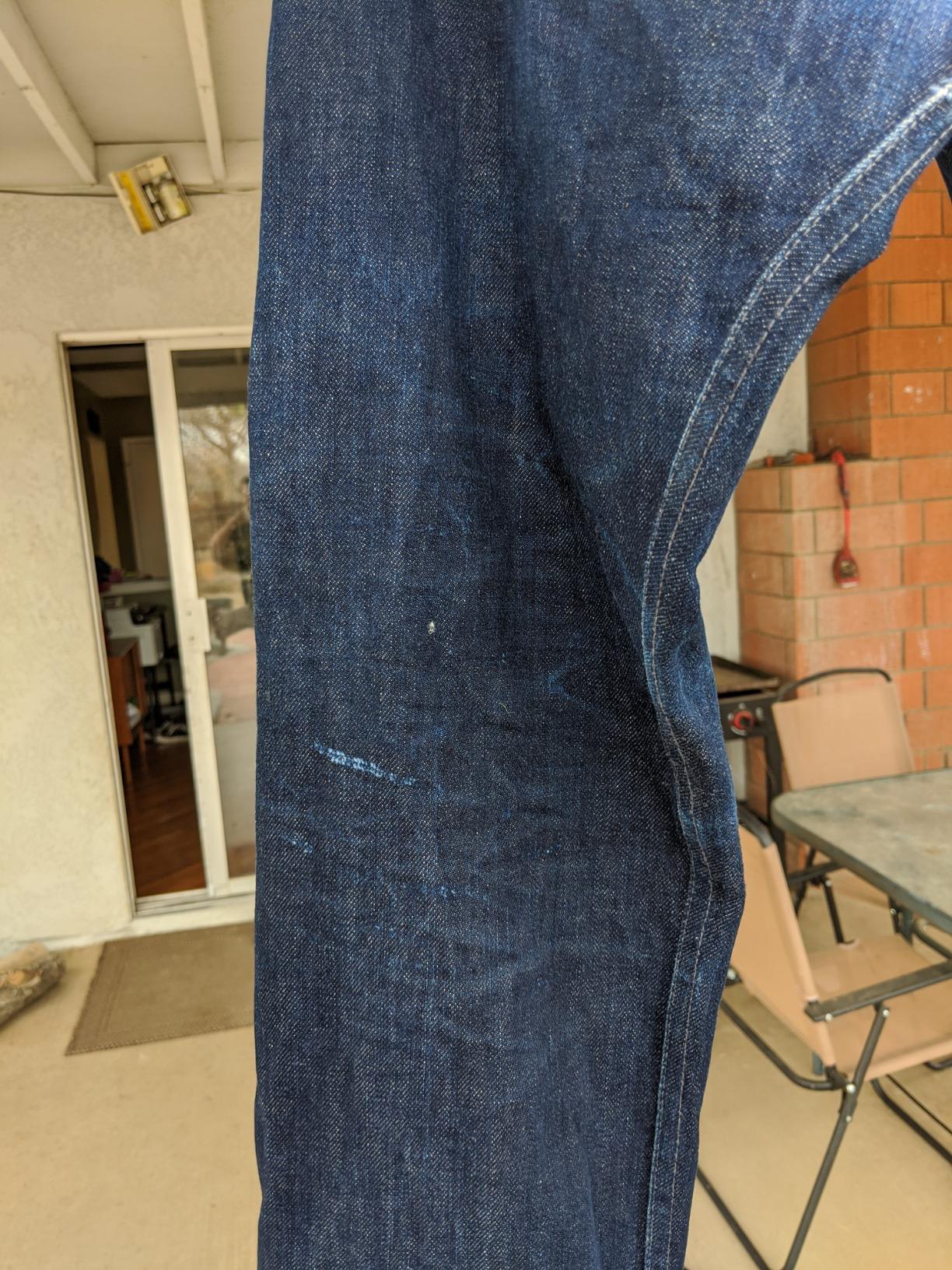 Naked & Famous Men's Weird Guy Midrise Tapered-Leg Jean customer photo 1