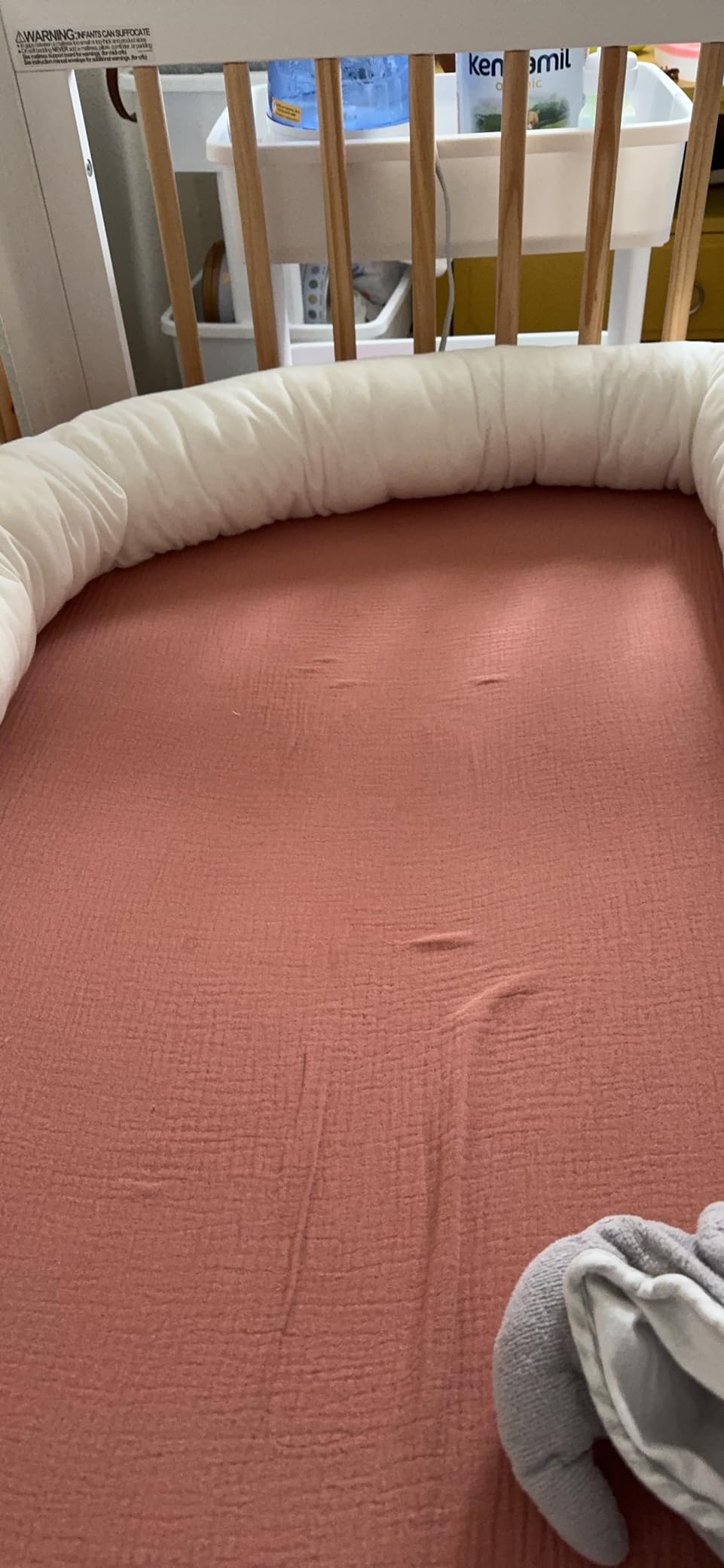 Babyletto Pure Core Crib Mattress, Dry Waterproof Cover, 2-Stage, Greenguard Gold Certified customer photo 1