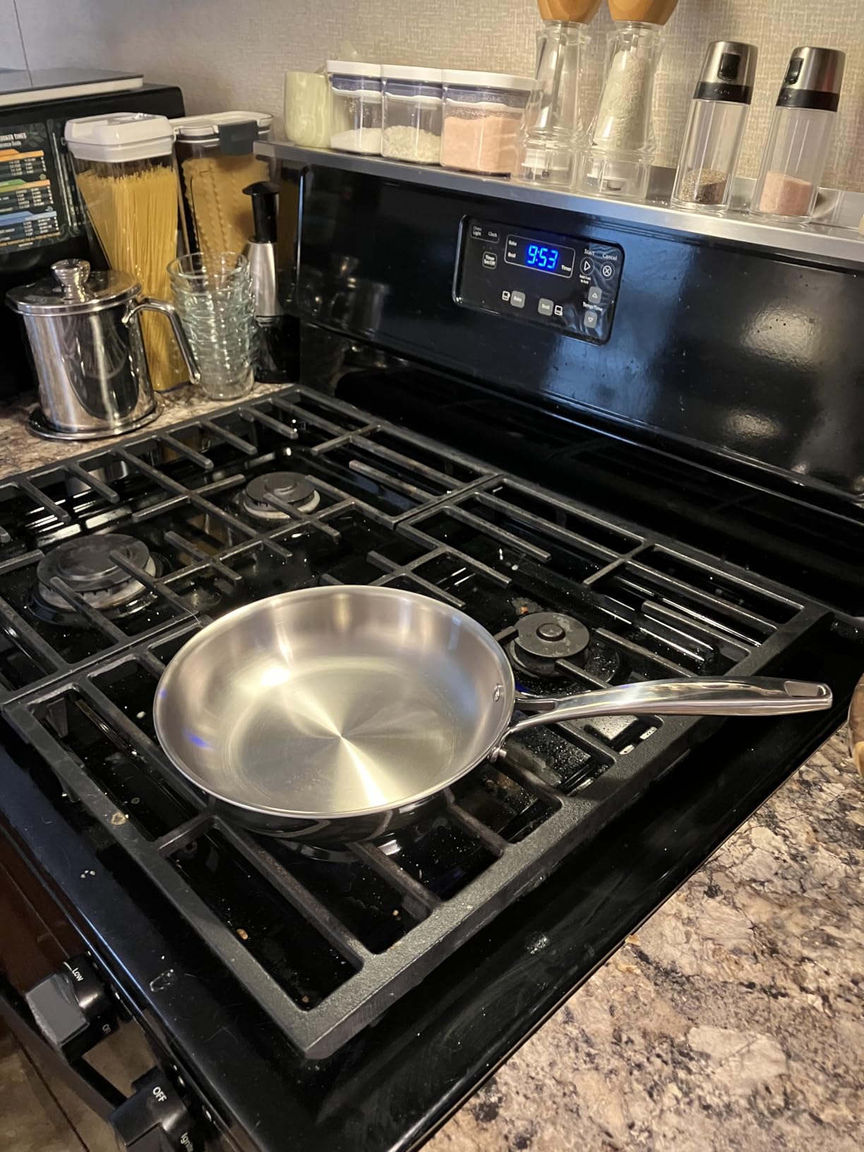 Tramontina Signature Tri-Ply Clad Stainless Steel 12-Inch Large Frying Pan, Induction-Ready Skillet, Dishwasher-Safe, NSF-Certified, Made in Brazil customer photo 2