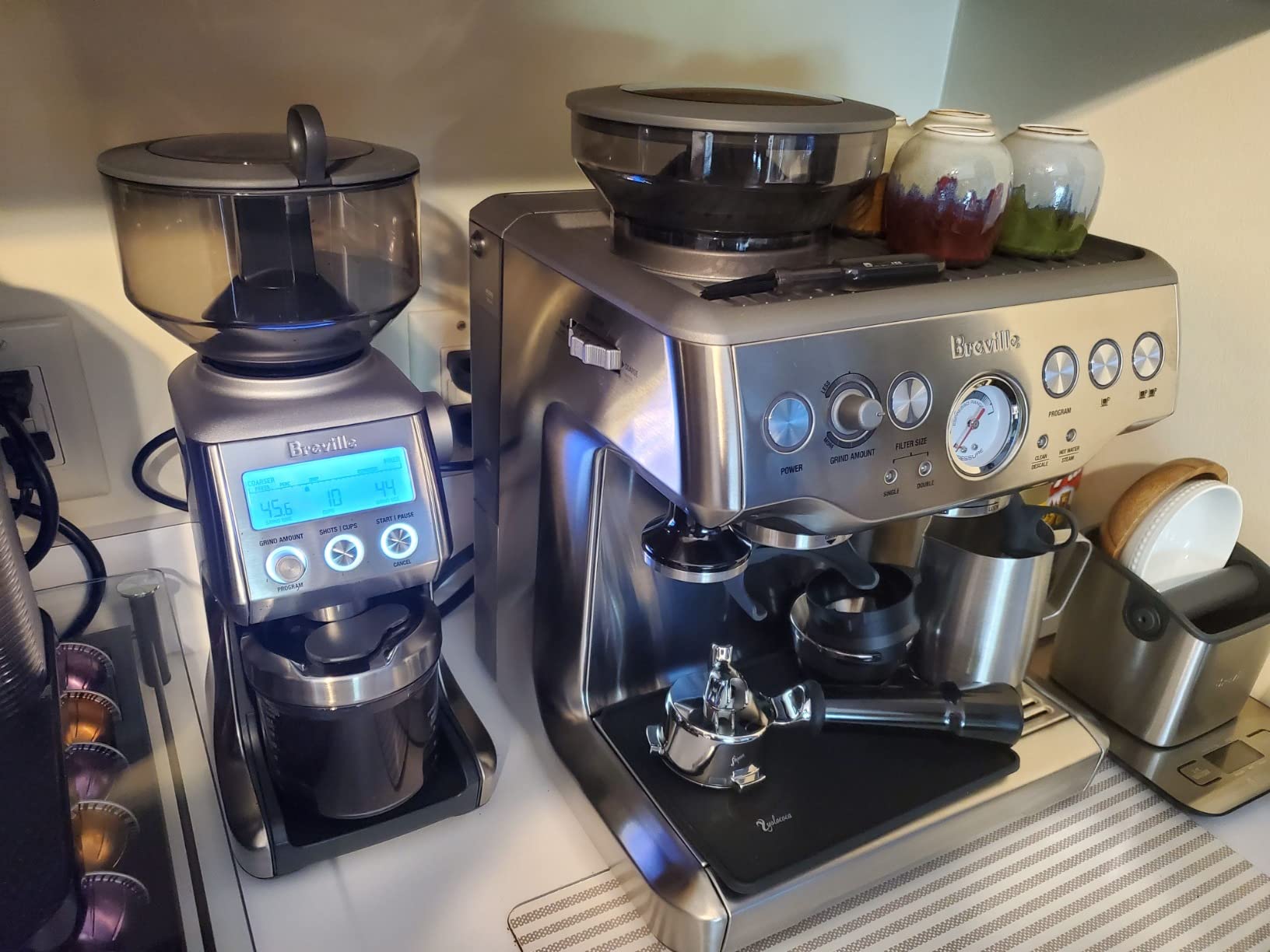 Breville BCG820BSS Smart Grinder Pro for Coffee and Espresso, Brushed Stainless Steel customer photo 2