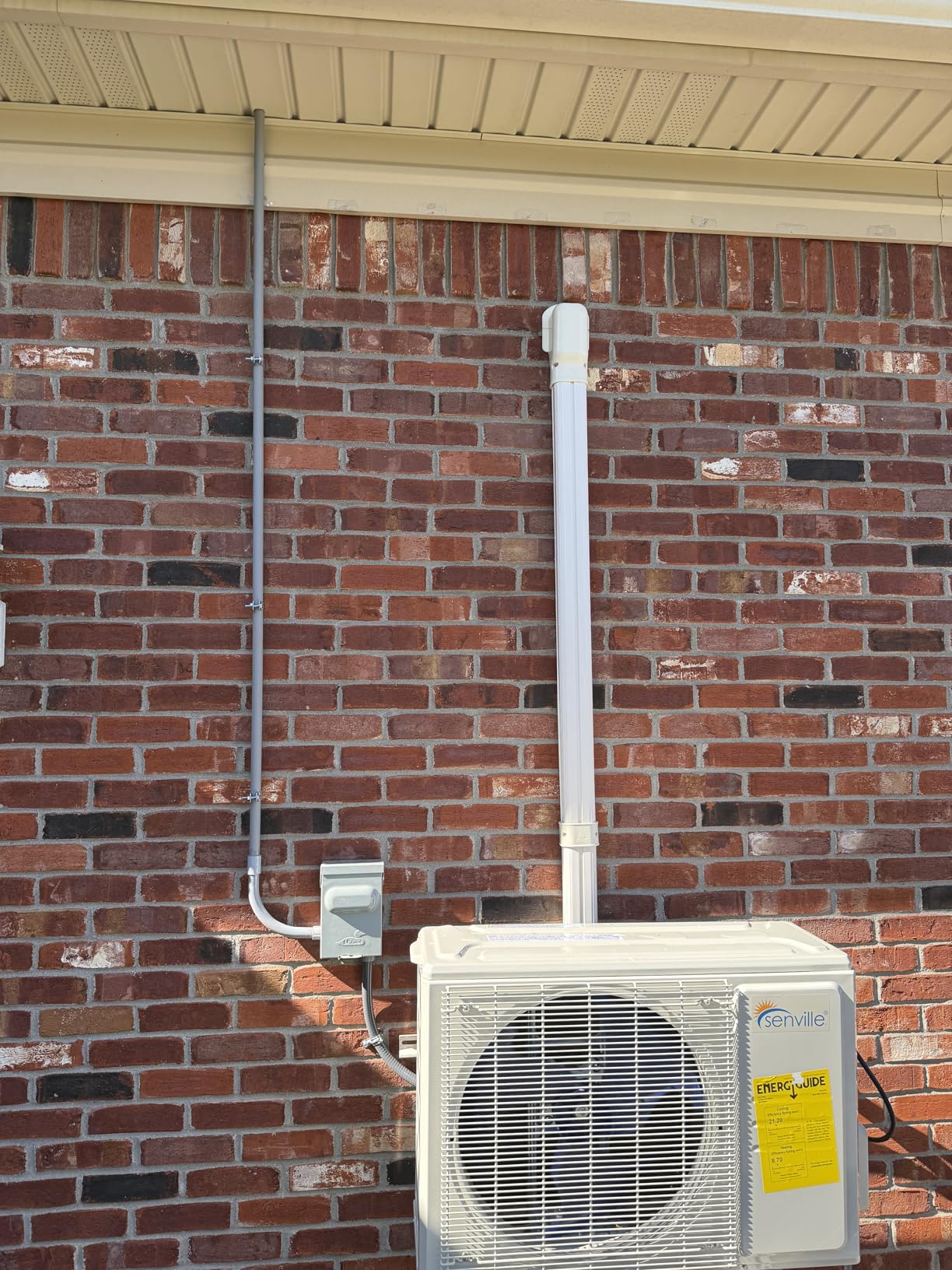 Senville LETO Mini Split Air Conditioner, Heat Pump, White, 12000 BTU customer photo 1