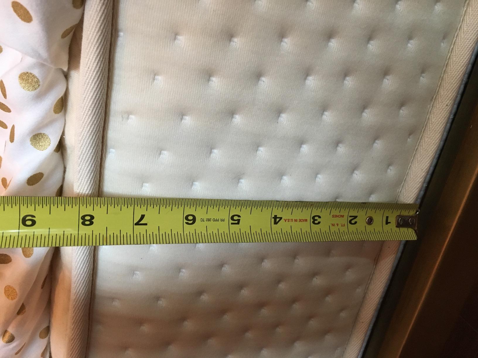 Latex for Less LFL2S0905 9 inch Queen Natural Latex Mattress | 2 Sided Mattress w/Organic Cotton & Pure Natural Wool, White customer photo 1
