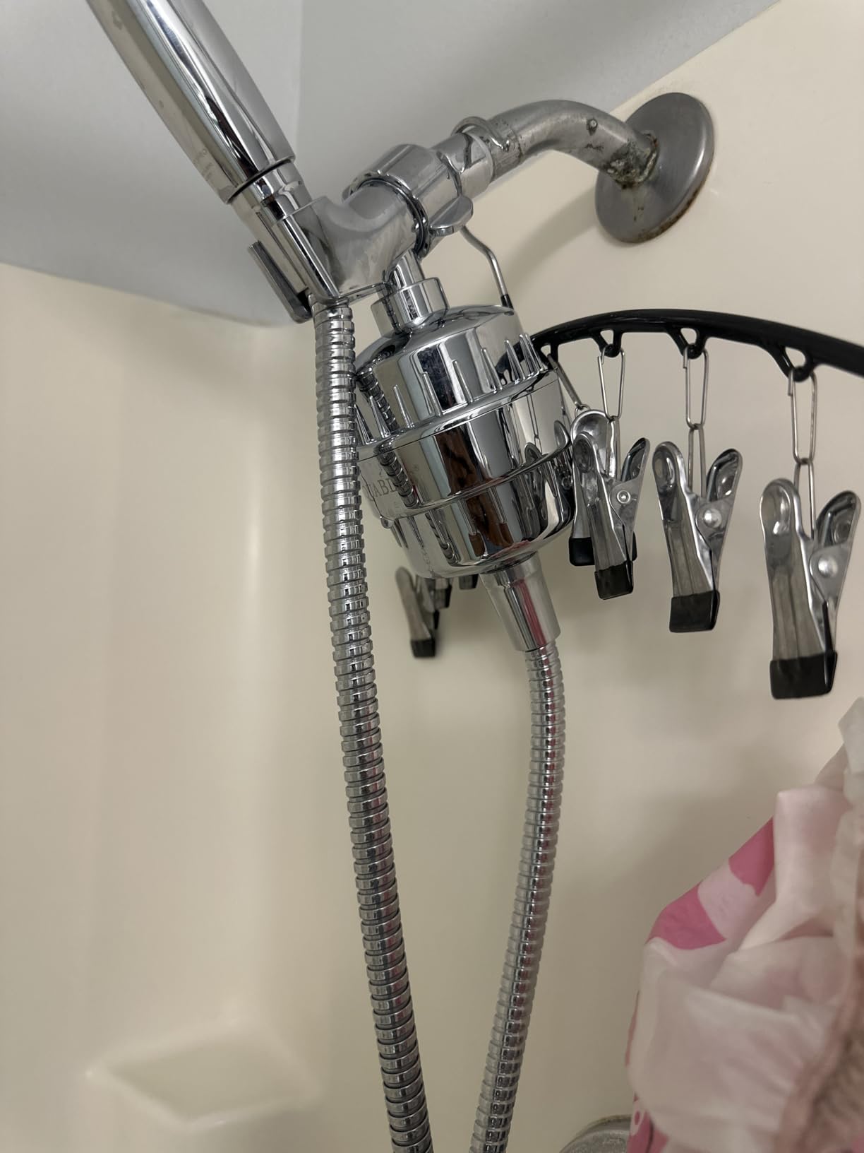 Aquabliss High Output Revitalizing Shower Filter - Reduces Dry Itchy Skin, Dandruff, Eczema, and Dramatically Improves The Condition of Your Skin, Hair and Nails - Chrome (SF100) customer photo 2