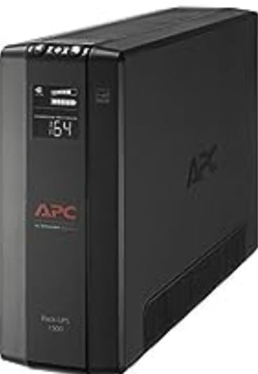 APC UPS Back-UPS Pro 1500VA UPS, 900W Battery Backup & Surge Protector, AVR, 10 Outlets (NEMA 5-15R), LCD, BX1500M Uninterruptible Power Supply for Computers, Wi-Fi Routers, Home Office Electronics customer photo 2