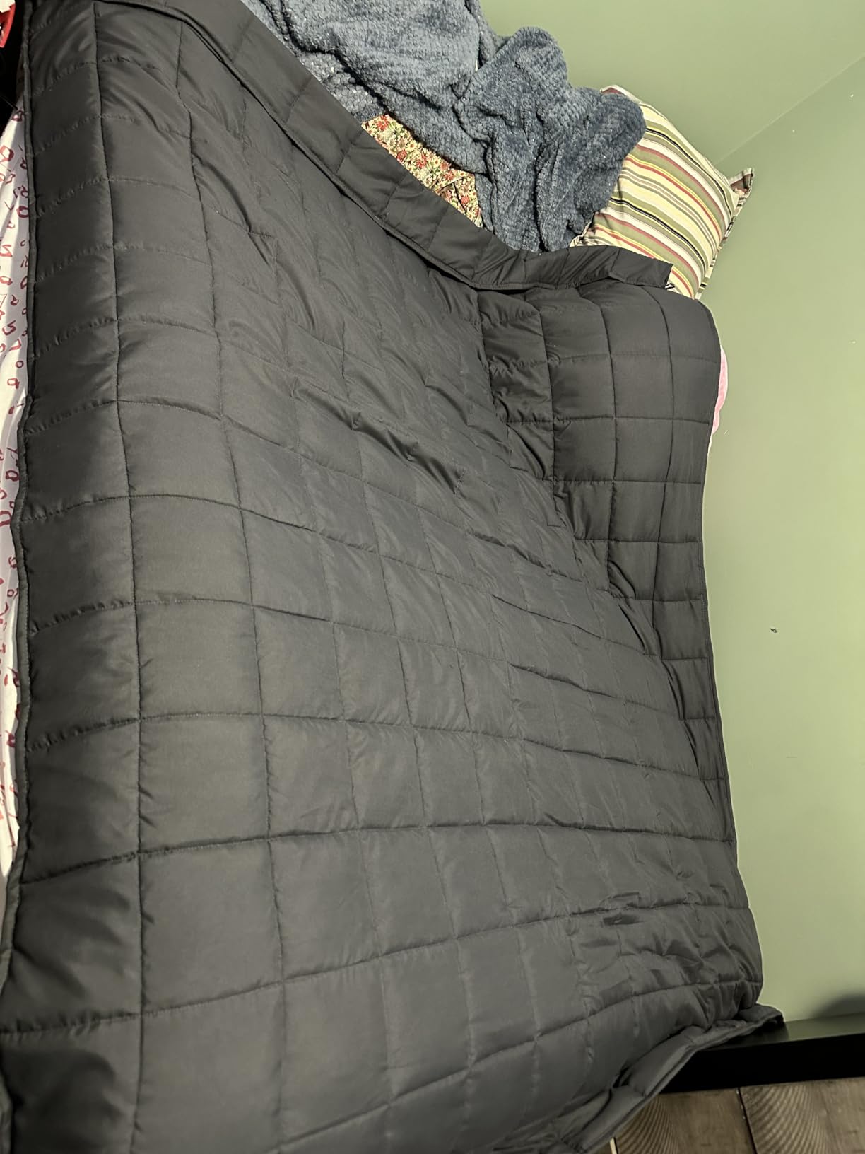 Weighted Idea Weighted Blanket for Adults (Dark Grey,60