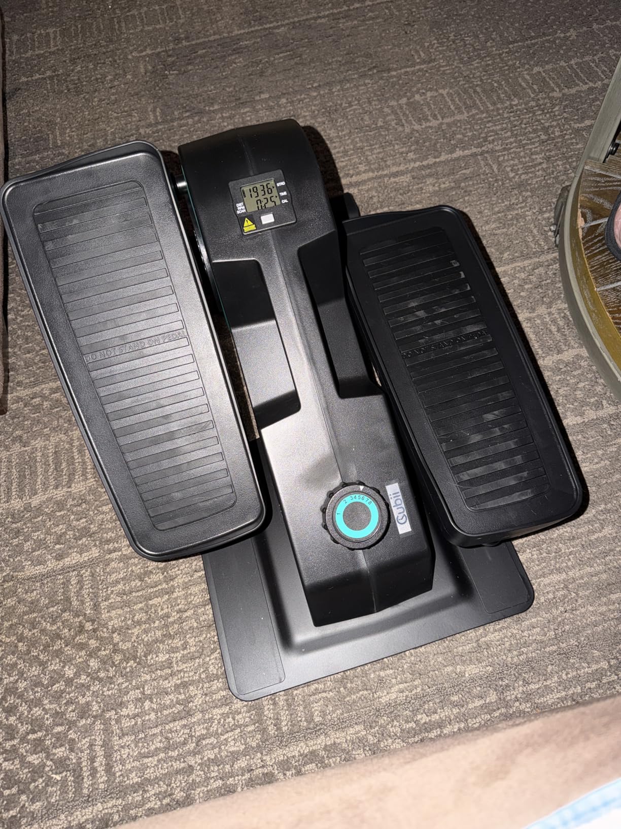 Cubii JR1 Under Desk Elliptical, Seated Elliptical, Work from Home Fitness, Mini Elliptical Machines for Home Use, Desk Exercise customer photo 1