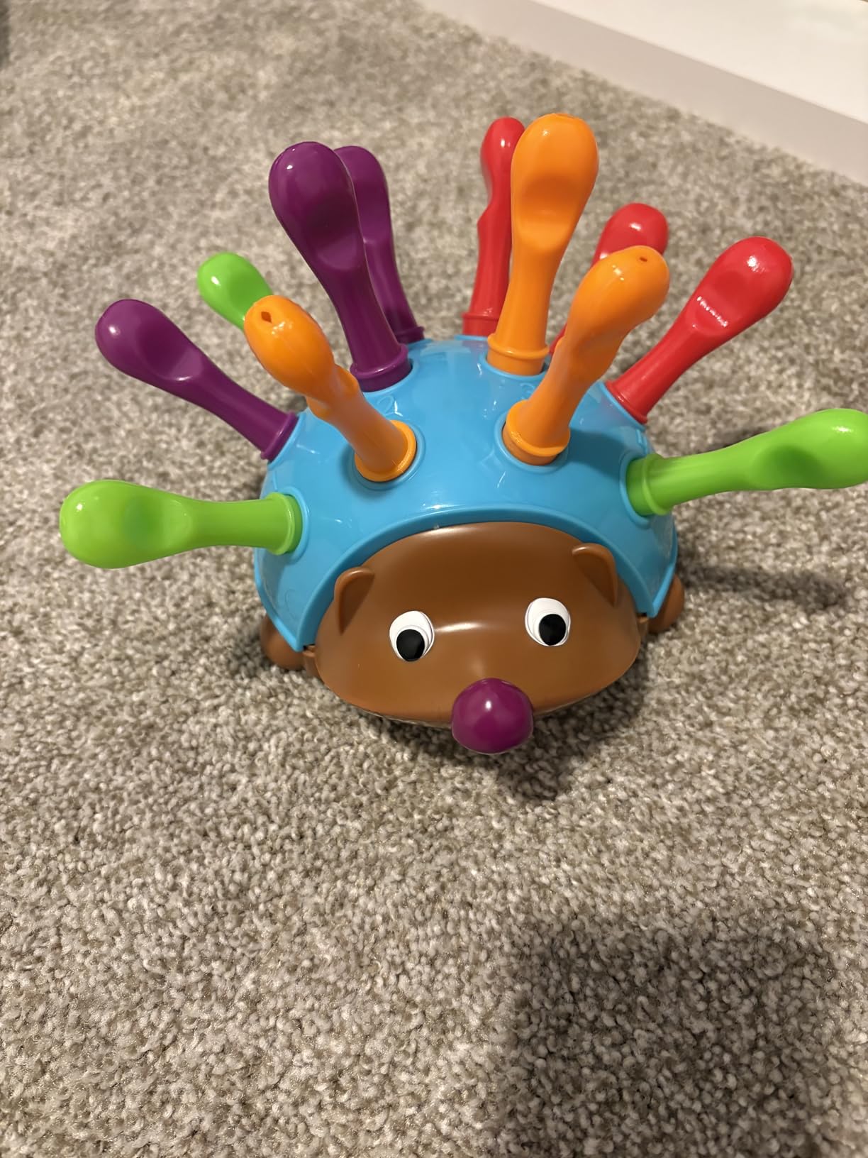 Learning Resources Spike The Fine Motor Hedgehog - Toddler Montessori Toys, Stacking Shape, Sorting And Matching Skill Activities, Educational Games customer photo 1