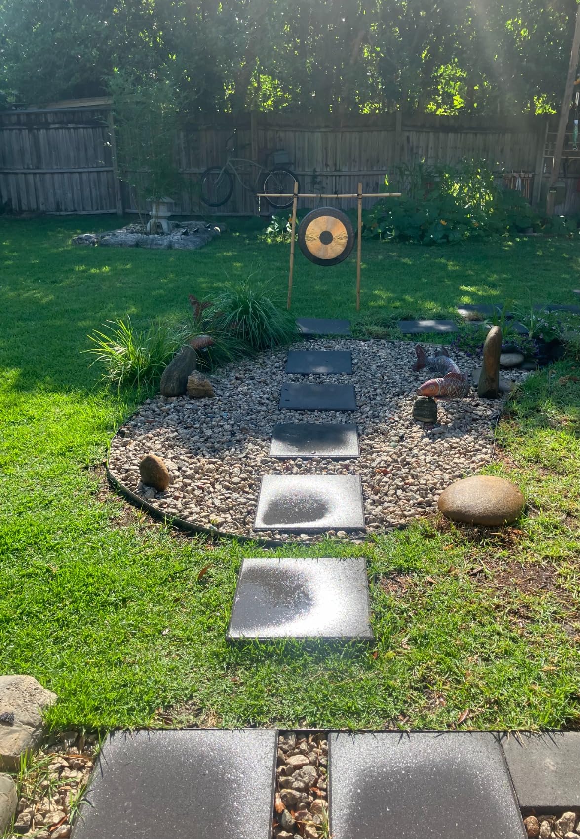 Unlimited Chau Gongs Includes Gong, Mallet & Rope - Bronze Gong Traditional Look for Meditation, Sound Healing, & Yoga customer photo 2