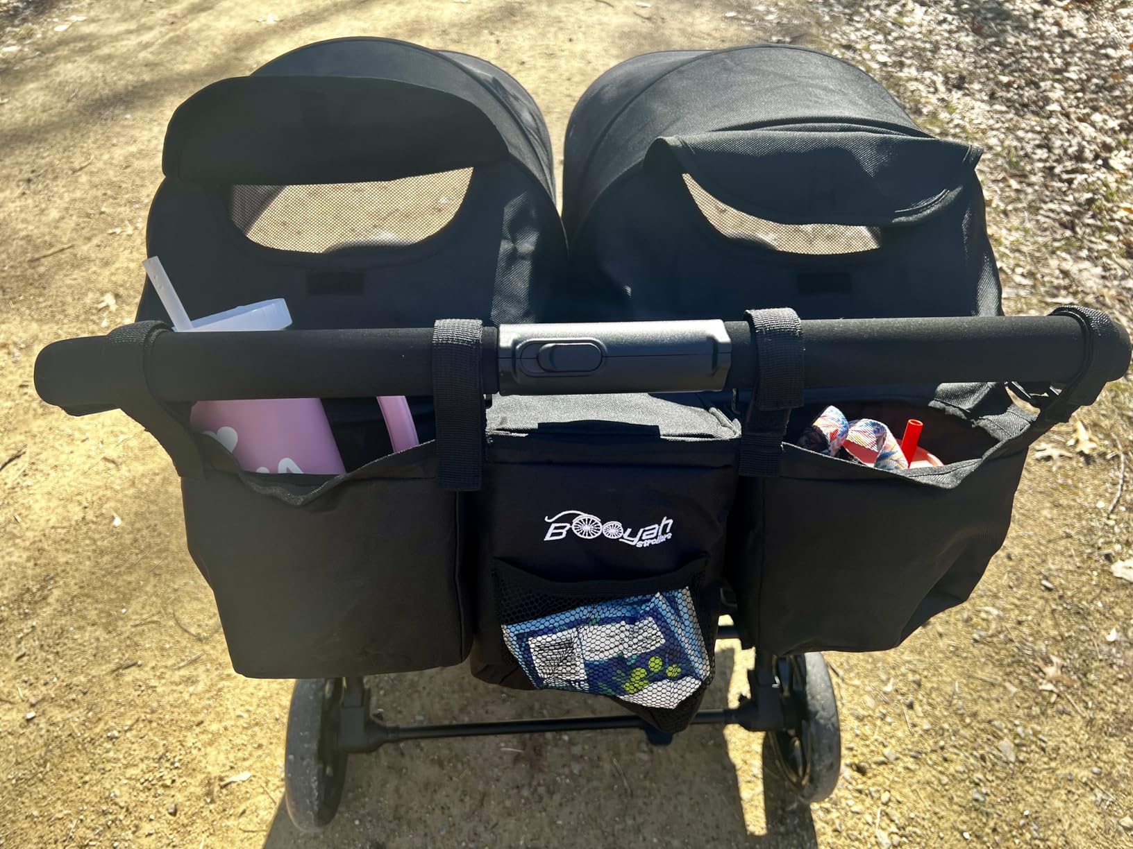 Jeep Destination Ultralight Side x Side Double Stroller, Midnight customer photo 2