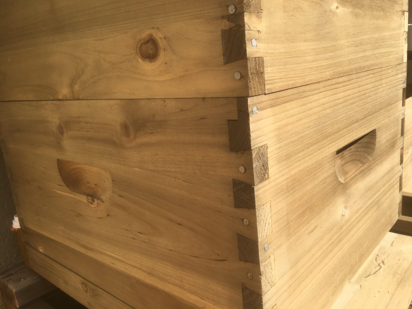 CO-Z Bee Hive Boxes Starter Kit, Langstroth Beehive for Bee Keeping, 3 Layer Bee House with 10 Medium and 20 Deep Frames & Foundations, Beekeeping Supplies with Plastic Queen Excluder and Nails customer photo 1