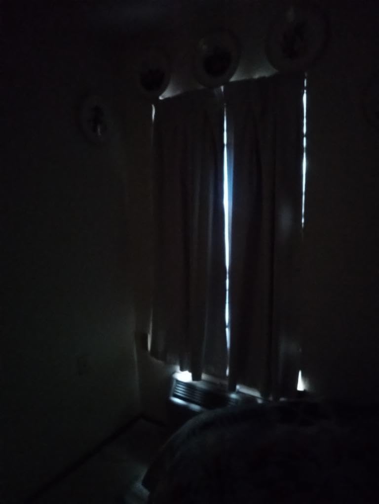 H.VERSAILTEX Linen 100% Blackout Curtains for Bedroom Full Light Blocking Curtains, Textured Window Curtain for Living Room 84 inch Grommet, Energy Efficient Curtains White Liner (2 Panels, Natural) customer photo 1
