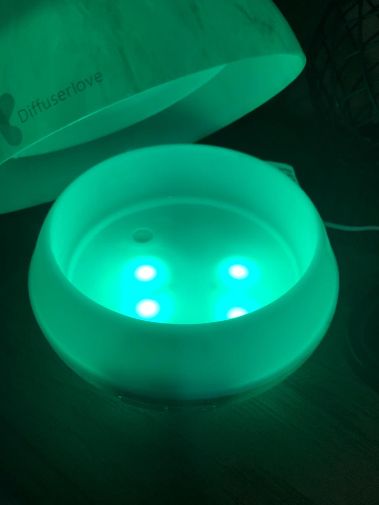 Diffuserlove Diffuser Essential Oil Diffusers 500ML Remote Control Aroma Diffuser Cool Mist Aromatherapy Diffuser with Mute Design, Timer and Auto Shut-Off for Office Living Room Yellow customer photo 2
