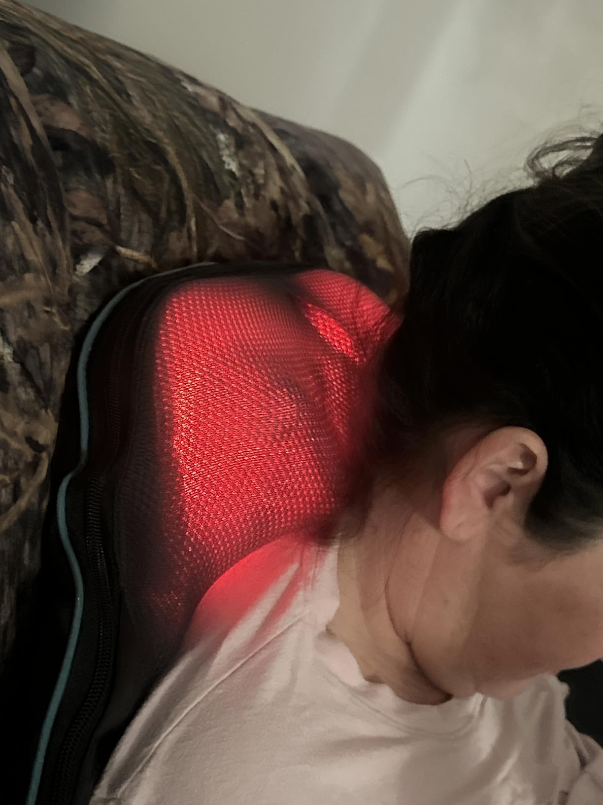 Mo Cuishle Fathers Day Dad Gifts, Shiatsu Back Shoulder and Neck Massager with Heat, Electric Deep Tissue 4D Kneading Massage, Best Gifts for Women Men Mom Wife Husband her him, Mothers Day, Christmas customer photo 2