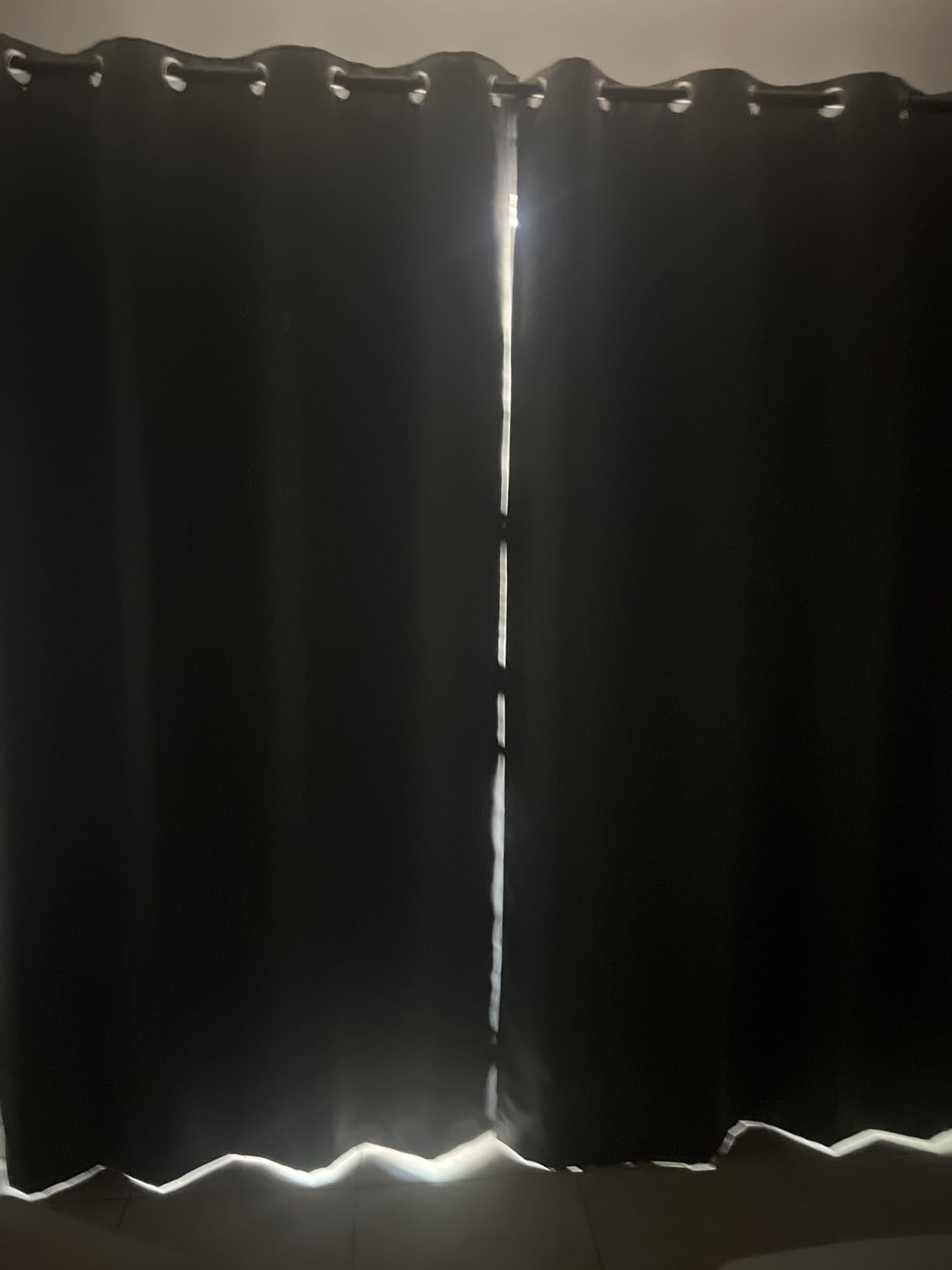 Yakamok 100% Blackout Curtains 84 Inches Long, 2 Thick Layers Heat and Full Light Blocking Soft Thermal Insulated Drapes for Bedroom(52