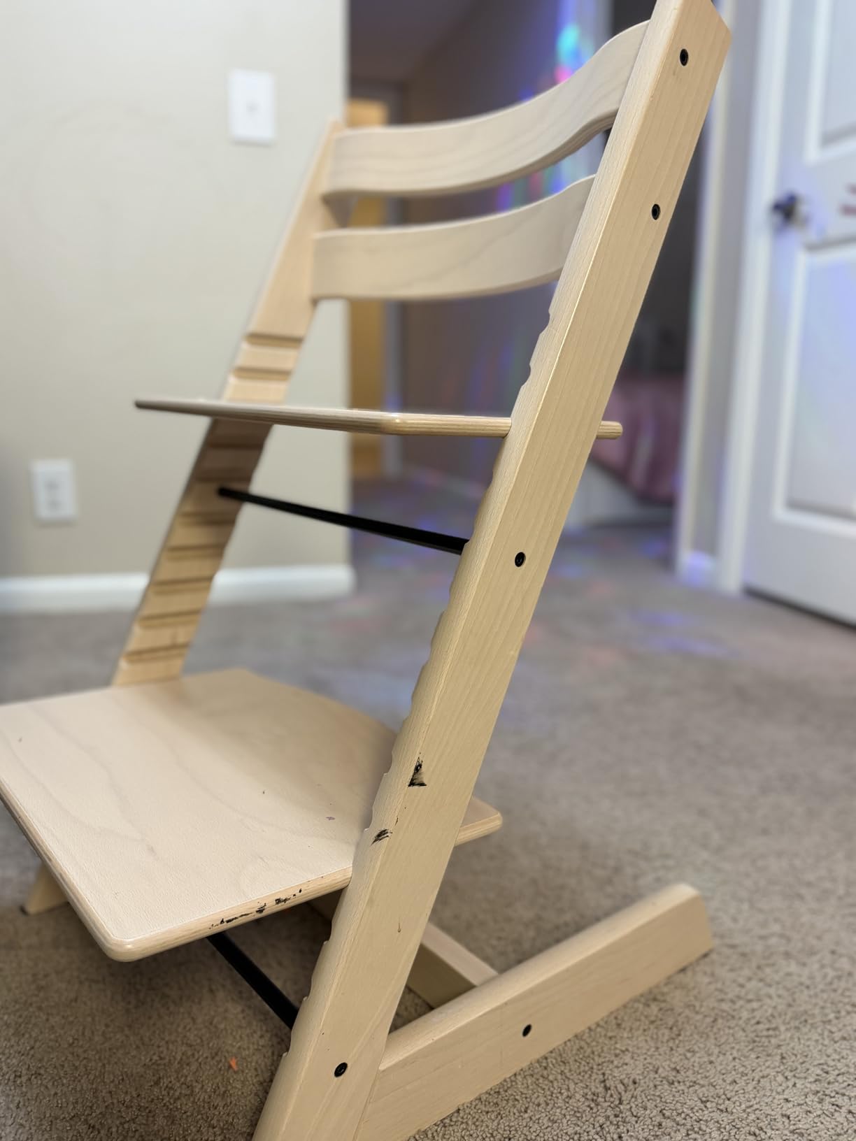 Tripp Trapp by Stokke Adjustable Wooden Natural Baby High Chair (Chair Only) customer photo 2