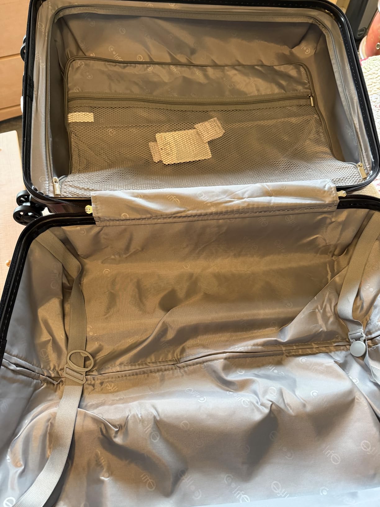 Luggage Sets, 3 Piece Hard Shell Suitcase Set with Spinner Wheels, Expandable Large Checked Luggage, Lightweight Rolling Carry On with TSA Lock Teal Blue customer photo 2