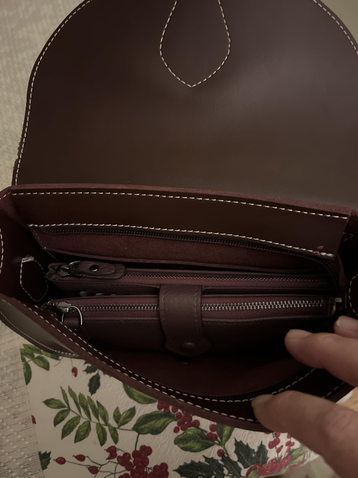 Women Soft Leather RFID Blocking Bifold Slim Wallets Ladies Credit Card Holder Double Zipper Pocket customer photo 1