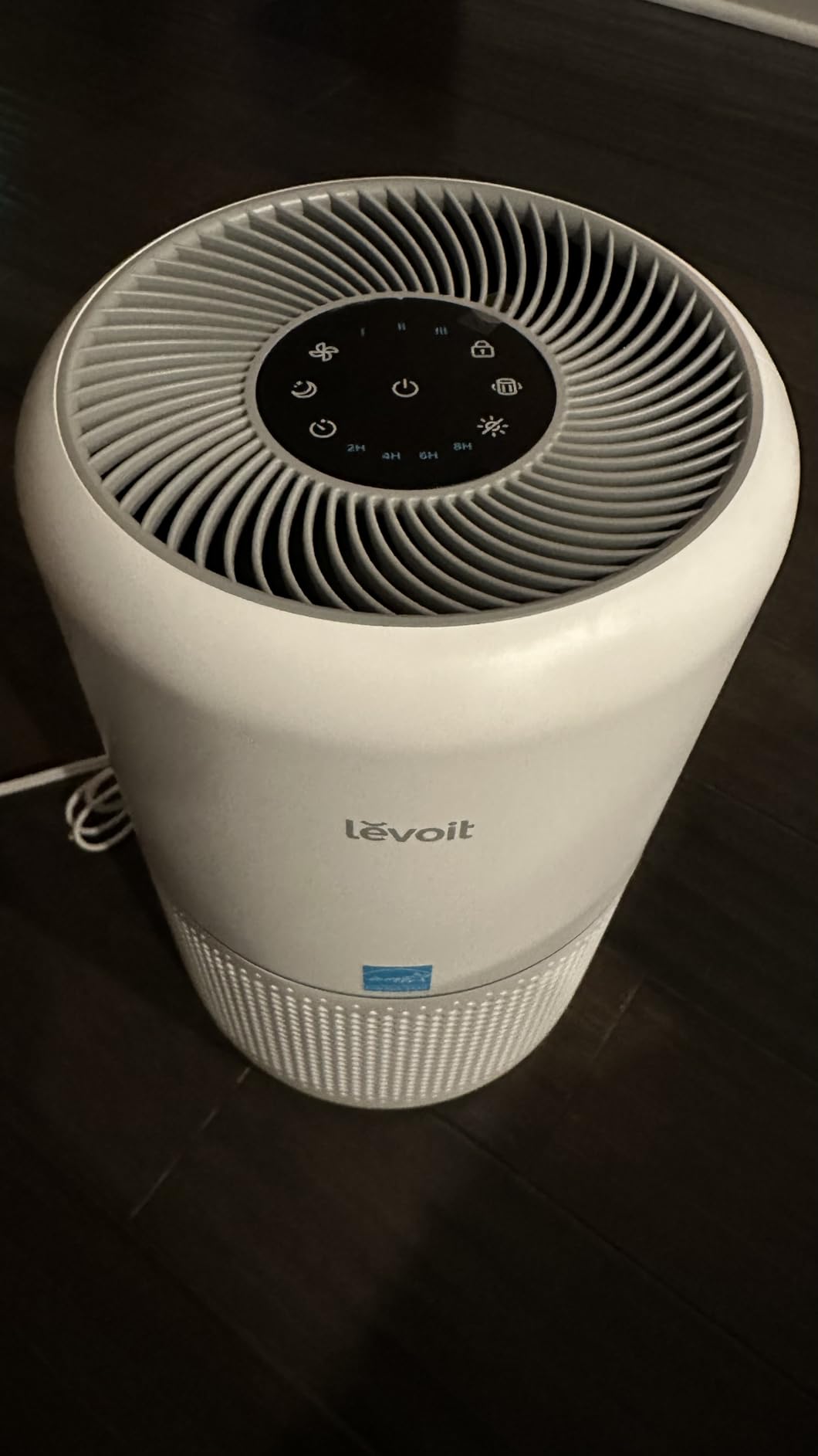 LEVOIT Air Purifier for Home Allergies Pet Hair in Bedroom, Covers Up to 1073 ft² by 56W High Torque Motor, AHAM VERIFIDE, 3-in-1 Filter with HEPA Sleep Mode, Remove Dust Smoke Odor, Core300-P, White customer photo 2