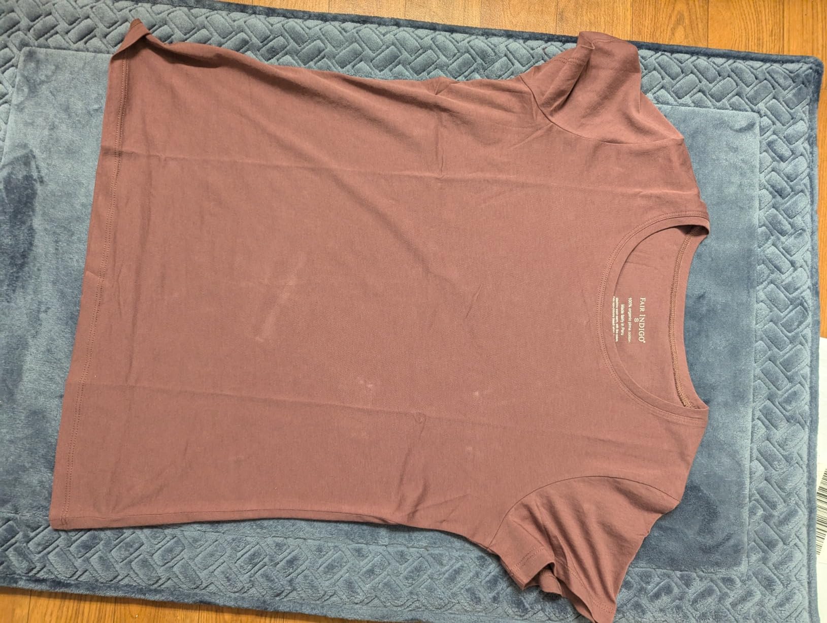 Women's 100% Organic Pima Cotton Short Sleeve Relaxed Crew Neck T-Shirt customer photo 1