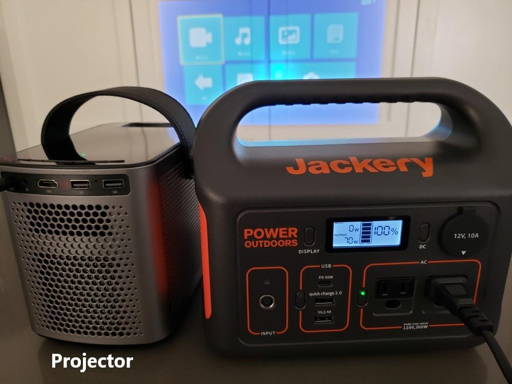 Jackery Portable Power Station Explorer 300, 292Wh Backup LiFePO4 Battery, Solar Generator for Outdoors Camping Travel Hunting Blackout customer photo 2