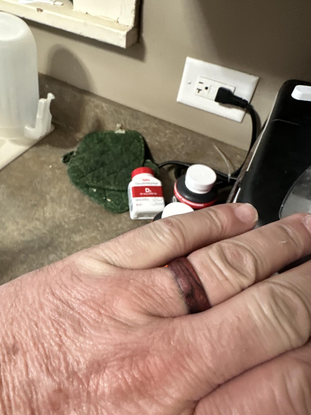 Groove Life Nomad Silicone Ring Breathable Rubber Wedding Rings for Men, Lifetime Coverage, Unique Design, Comfort Fit Ring customer photo 1