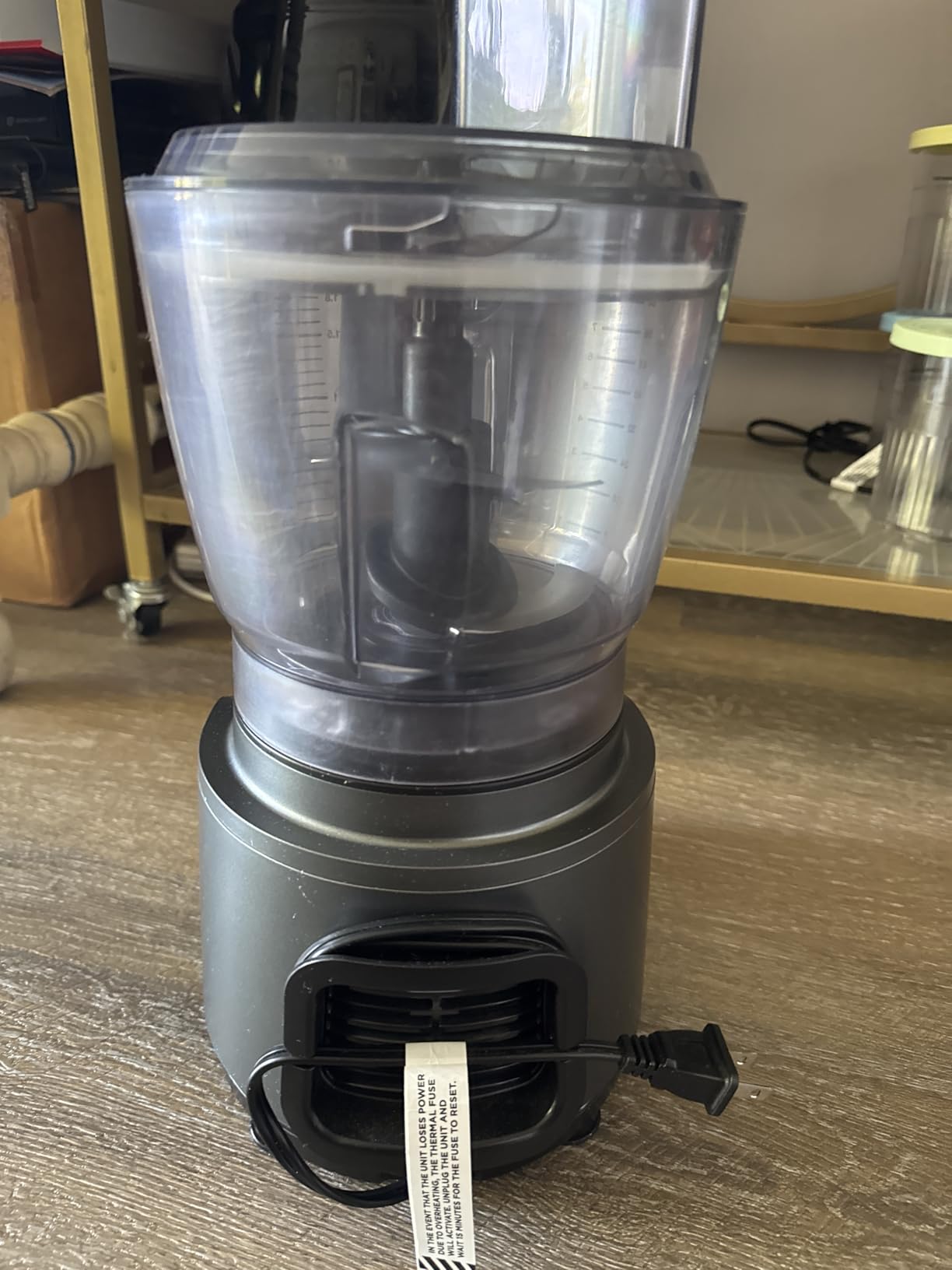 Ninja Professional Plus Food Processor, 1000PW, 9-Cup, Grey, BN601 | Auto-iQ presets chop, slice, puree & mix dough. 9-cup bowl, 3 blades, feed chute & pusher. Dishwasher-safe parts. customer photo 2