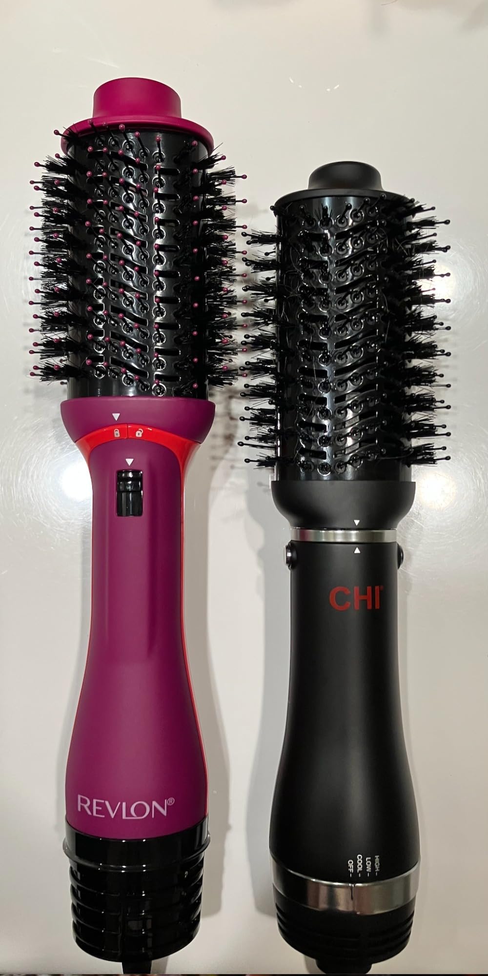 CHI Volumizer 4-in-1 Blowout Brush Hair Dryer, Multi-Attachment Ceramic Ionic Styling Tool, Preserves Natural Hair Moisture for Easy Styling, Frizz Control & Shine, Includes 4 Attachments, 1000W, Black customer photo 2