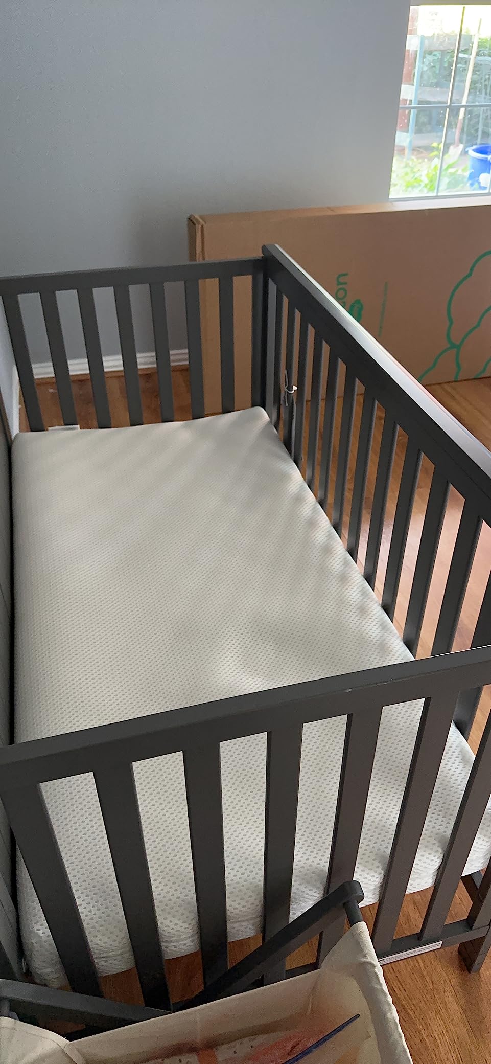 Newton Baby Essential Crib Mattress - Breathable, Washable Infant & Toddler Mattress with Firm Support, All-Stages, Infant to Toddler, GREENGUARD Gold Certified - White customer photo 1