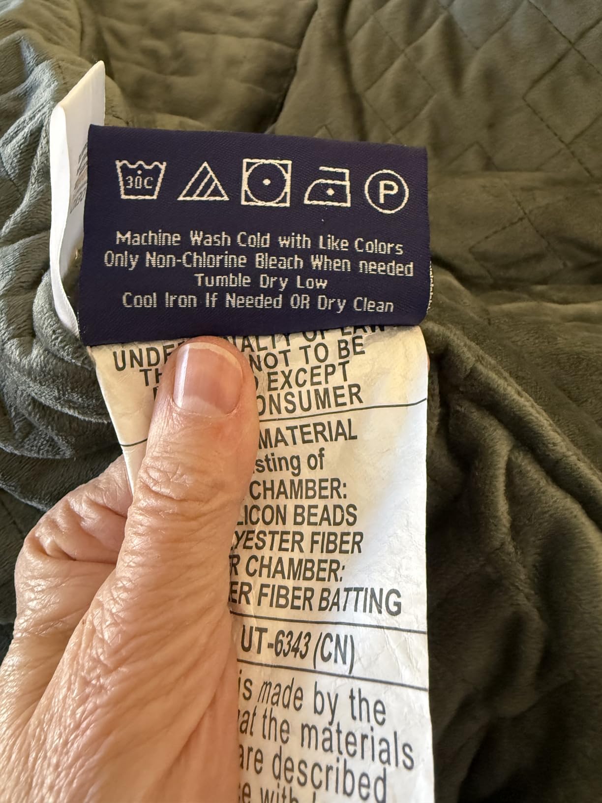 Gravity Weighted Blankets for Adults, 15lbs Grey (48
