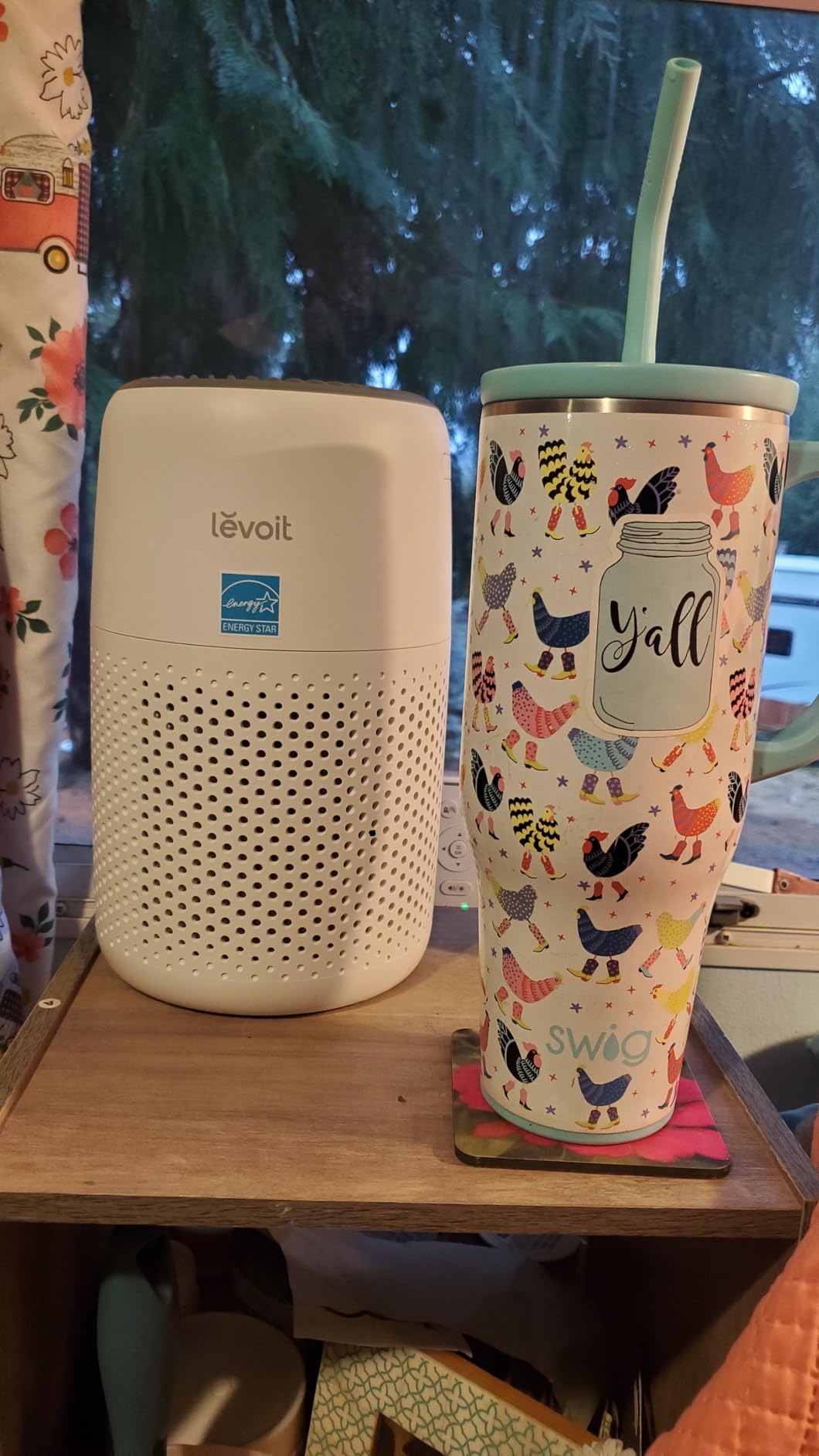 LEVOIT Air Purifier for Home Bedroom Dorm Room, Smart & Voice Control, AHAM VERIFIDE, 3-in-1 Filter With HEPA Sleep Mode, for Pollen, Pollutants, Smoke, Dander, Dust, Core 200S-P, White customer photo 2