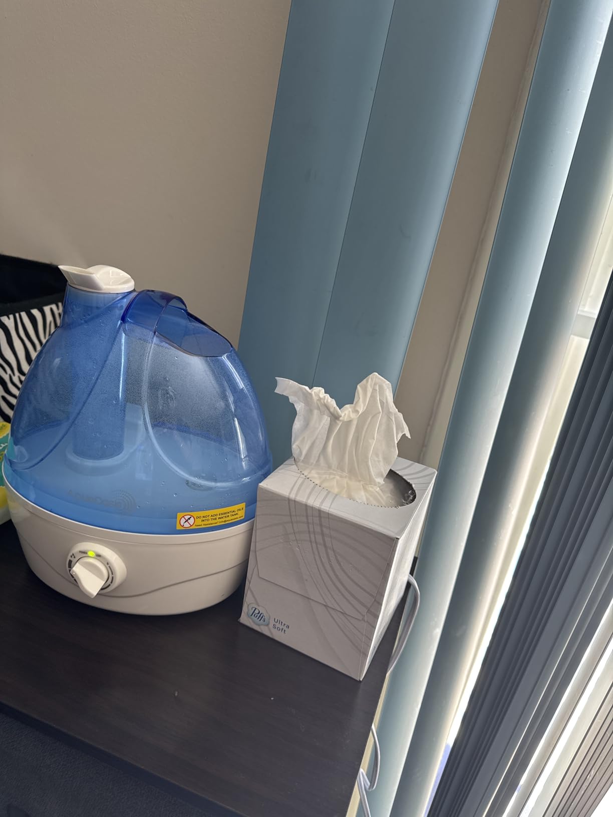 AquaOasis Cool Mist Humidifier (2.2L Water Tank) Quiet Ultrasonic Humidifiers for Bedroom & Large Room - Adjustable -360 Rotation Nozzle, Auto-Shut Off, Humidifiers for Babies Nursery & Whole House customer photo 1
