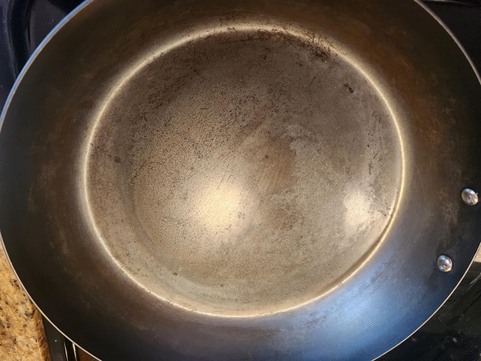 Viking Nonstick Frying Pans, Blue Carbon Steel Kitchen Cookware, 10 and 12 Inch, Black customer photo 2