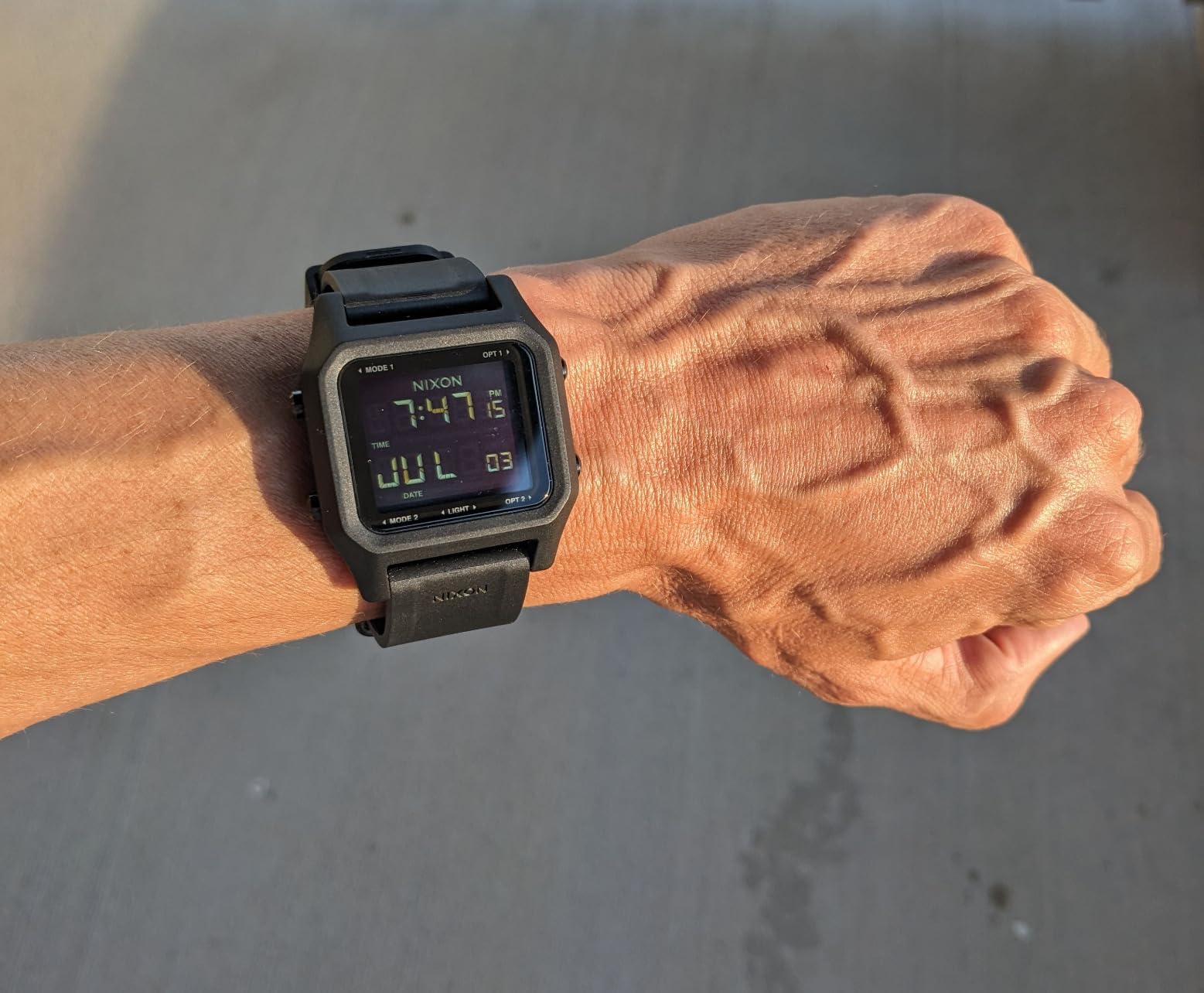 Staple A1309-100m Water Resistant Men's Digital Sport Watch - Made with #Tide Recycled Ocean Plastics customer photo 1