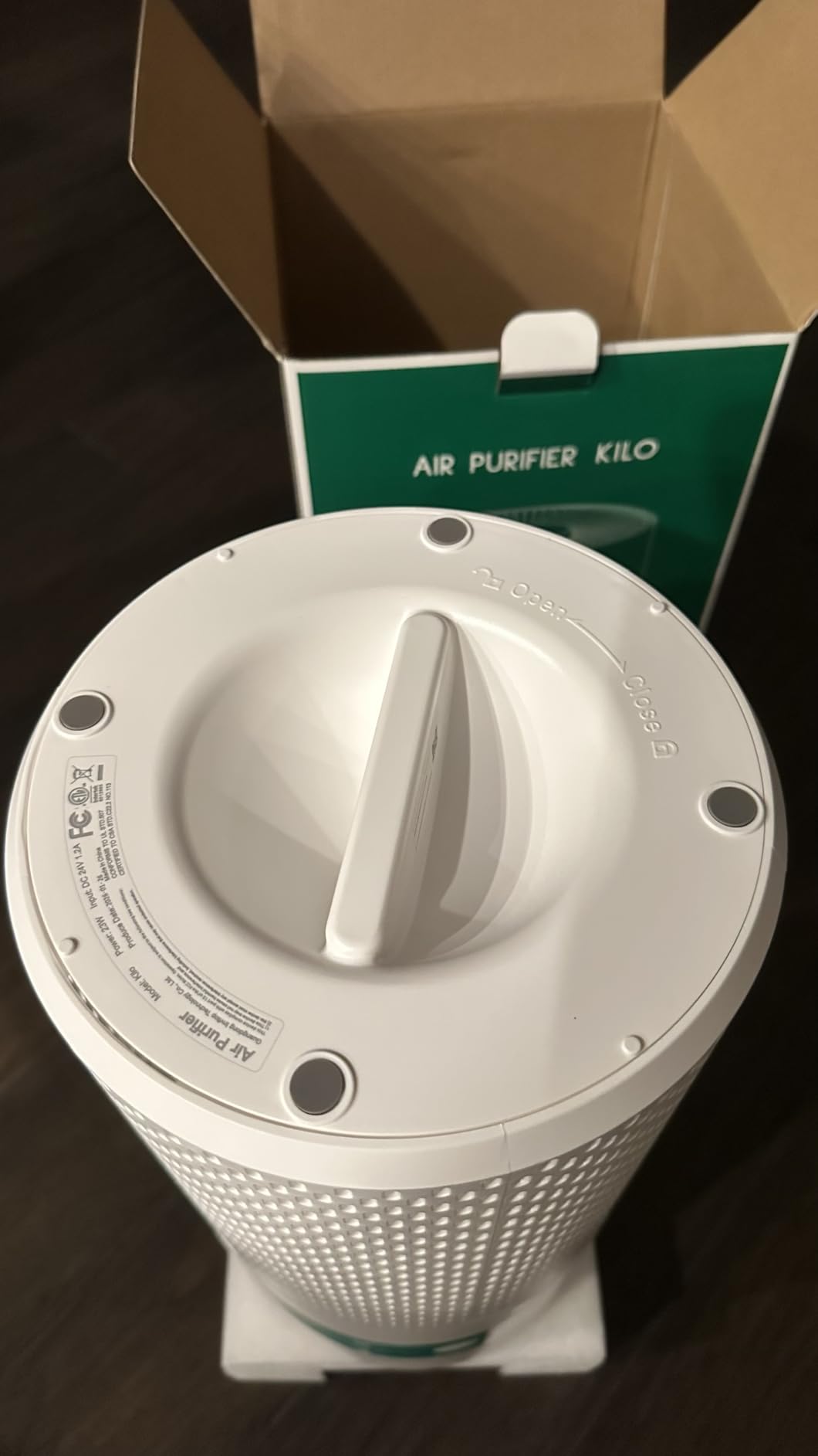 Afloia Air Purifiers for Home Bedroom Large Room Up to 1076 Ft2, 3-Stage Filter Cleaner Odor Eliminator, Remove Pets Dust Dander Hair Allergy Mold Pollen Smoke Smell, Quiet 22 dB, 7 Colors Night Light customer photo 2