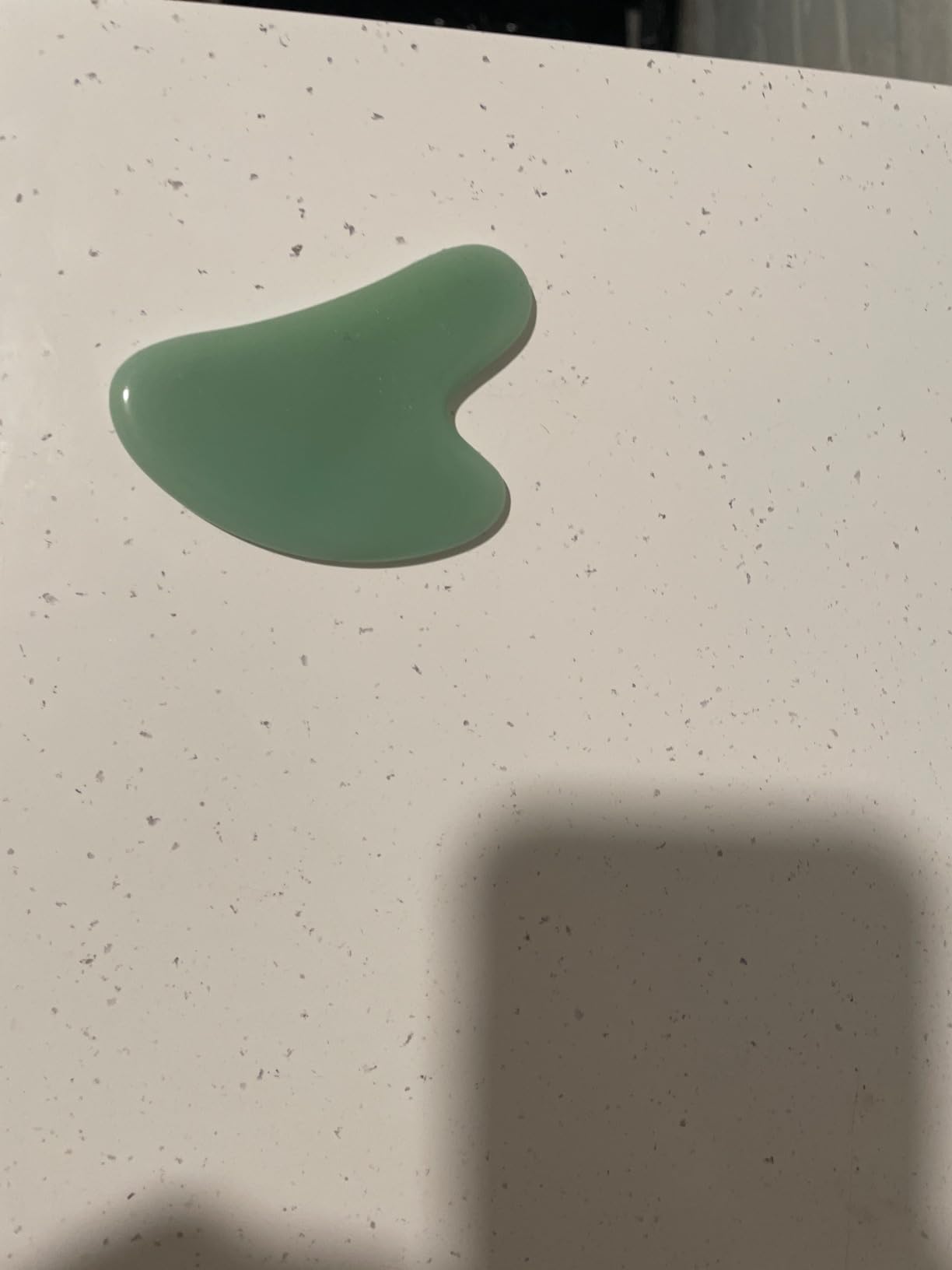 Gua Sha, Jade Stone Gua Sha Massage Tool, Guasha Tool for Face and Body Skin Massage. Gua Sha Set for Toxins Prevents Wrinkles for SPA Acupuncture, Therapy Trigger Point Treatment. customer photo 2