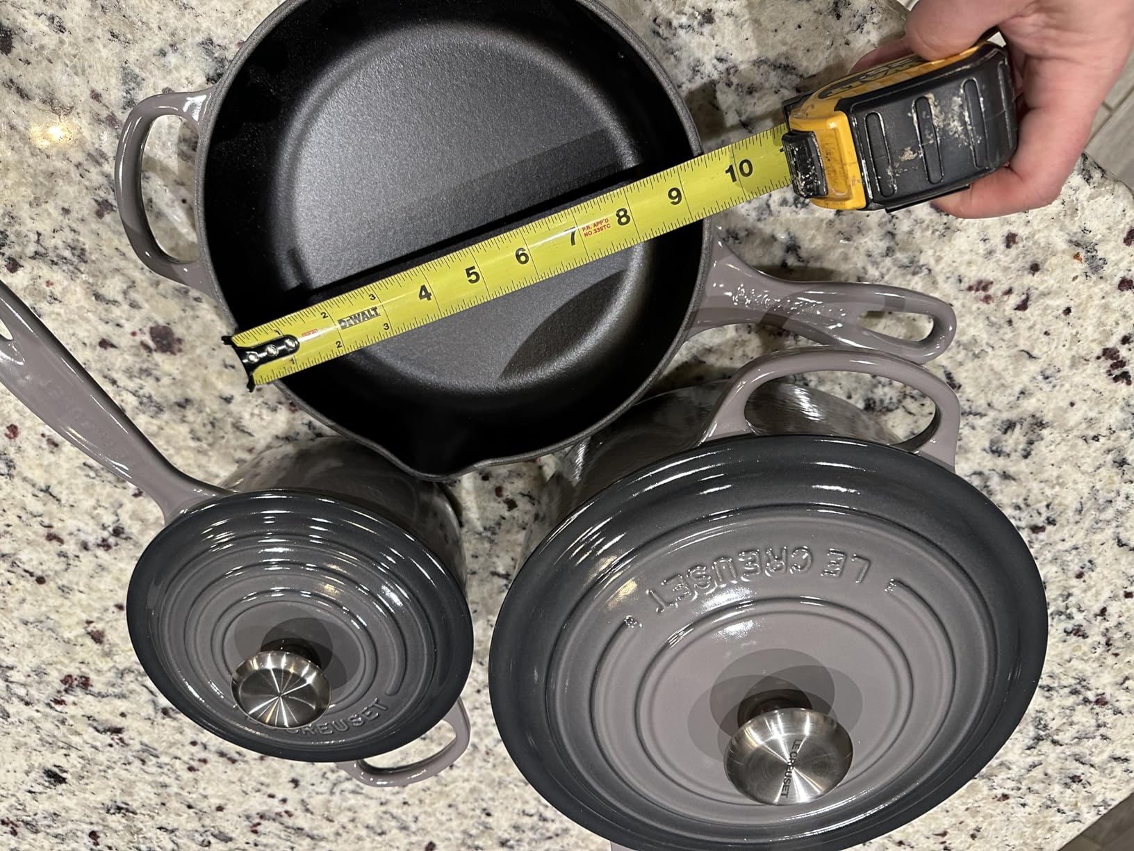 Le Creuset Enameled Cast Iron Signature Cookware Set, 5 pc, Artichaut customer photo 2