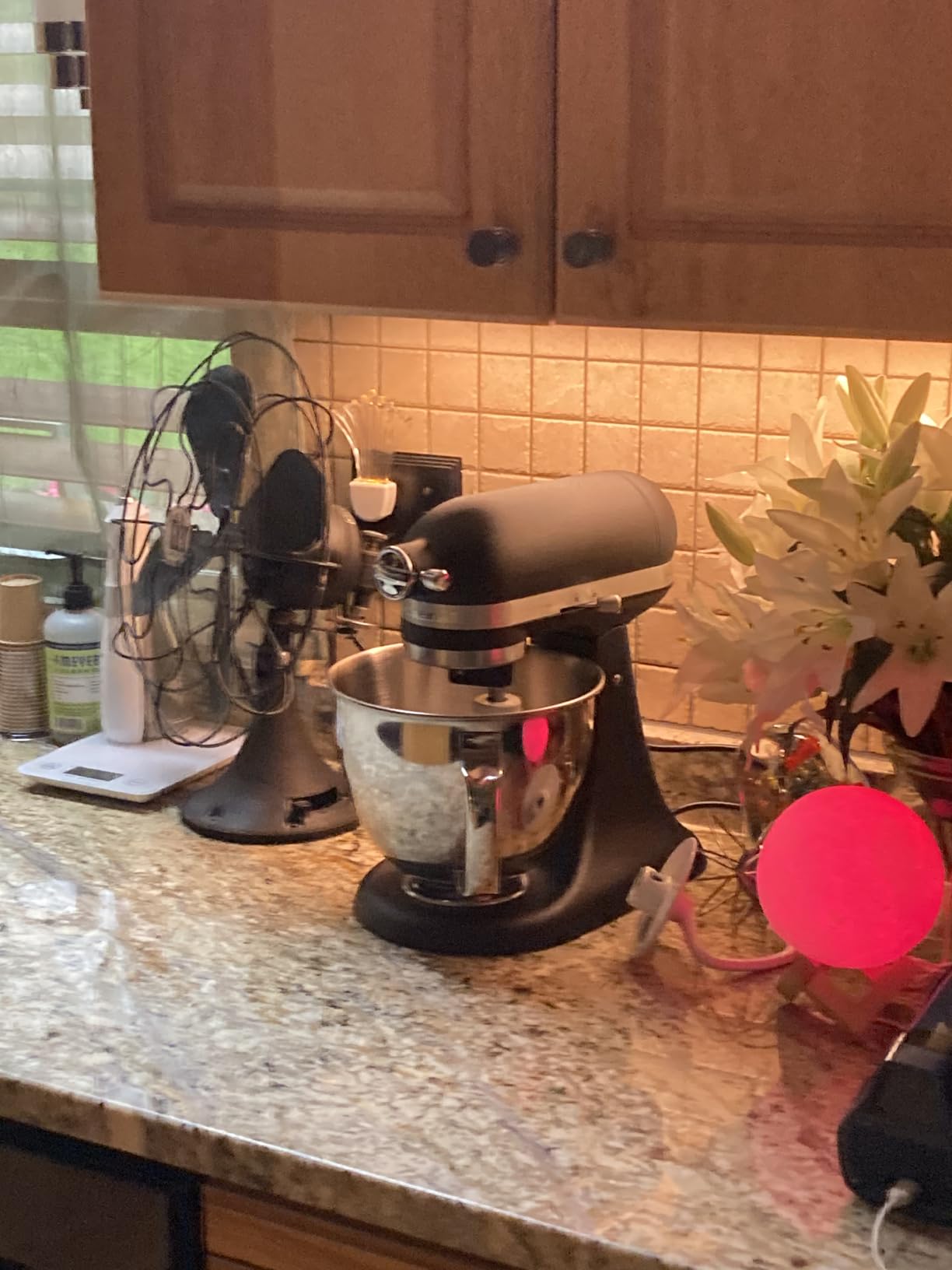 KitchenAid Artisan Mini 3.5 Quart Tilt-Head Stand Mixer - KSM3316X - Ice customer photo 2