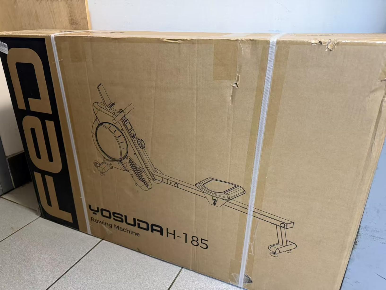 YOSUDA Rowing Machine for Home, Magnetic Rower Machine for Beginners to Athletes, Use with Resistance Adjustment Function, Bluetooth, App Supported, LCD Monitor, and Comfortable Seat Cushion customer photo 1