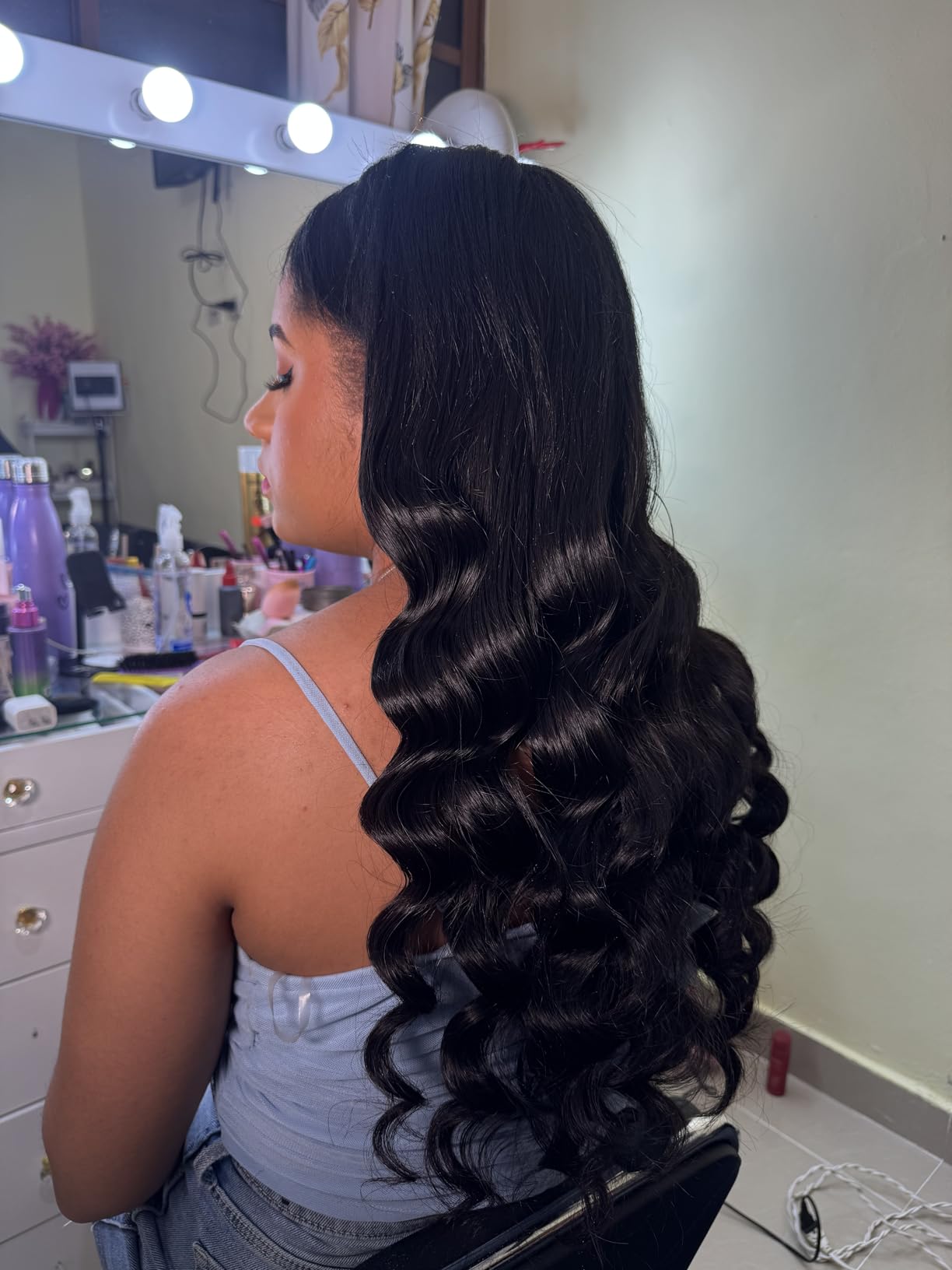 Remington Shine Therapy Argan Oil & Keratin Infused 1/2-1 Inch Tapered Curling Wand for Natural Curls, Includes Heat Glove customer photo 2