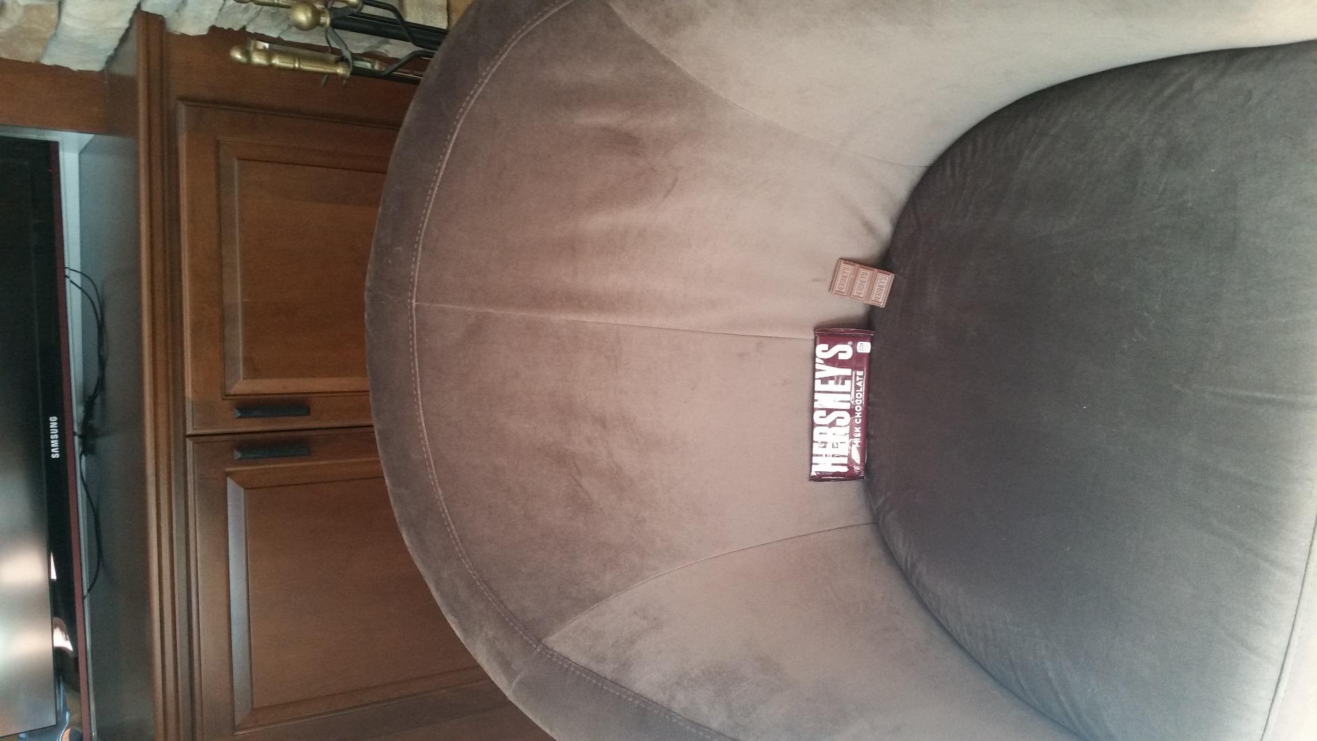 Babyletto Madison Swivel Glider in Performance Natural Eco-Twill, Water Repellent & Stain Resistant, Greenguard Gold and CertiPUR-US Certified customer photo 2