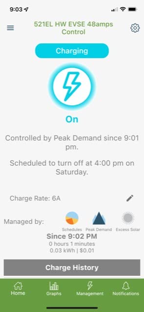 EMPORIA Level 2 EV Charger w/ J1772 Connector -- 48 Amp, 240V WiFi Enabled Electric Vehicle Charging Station, 25ft Cable, NEMA 14-50, White customer photo 1