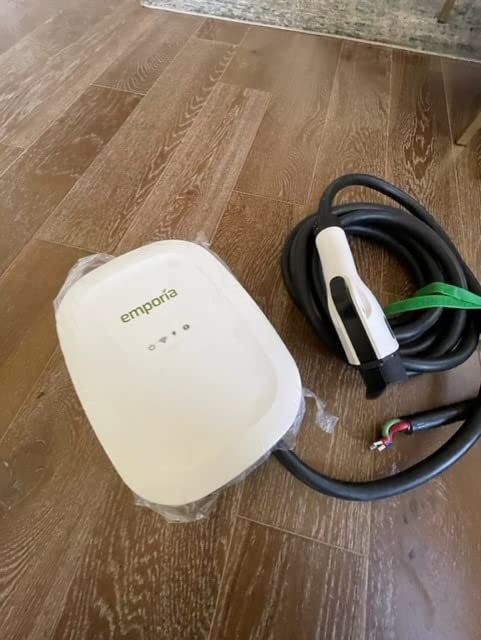 EMPORIA Level 2 EV Charger w/ J1772 Connector -- 48 Amp, 240V WiFi Enabled Electric Vehicle Charging Station, 25ft Cable, NEMA 14-50, White customer photo 2
