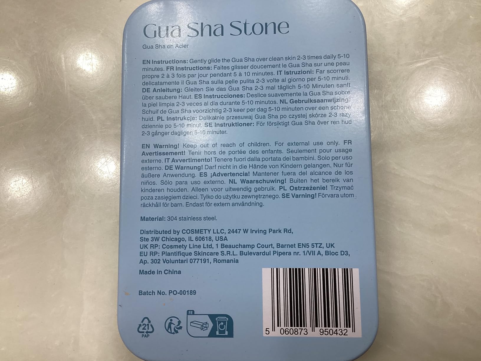 PLANTIFIQUE Gua Sha Facial Tools | Gifts | Massage Tool | Jawline Sculptor | Face Sculpting Tool for Your Skin Care Routine | Jade Guasha customer photo 2