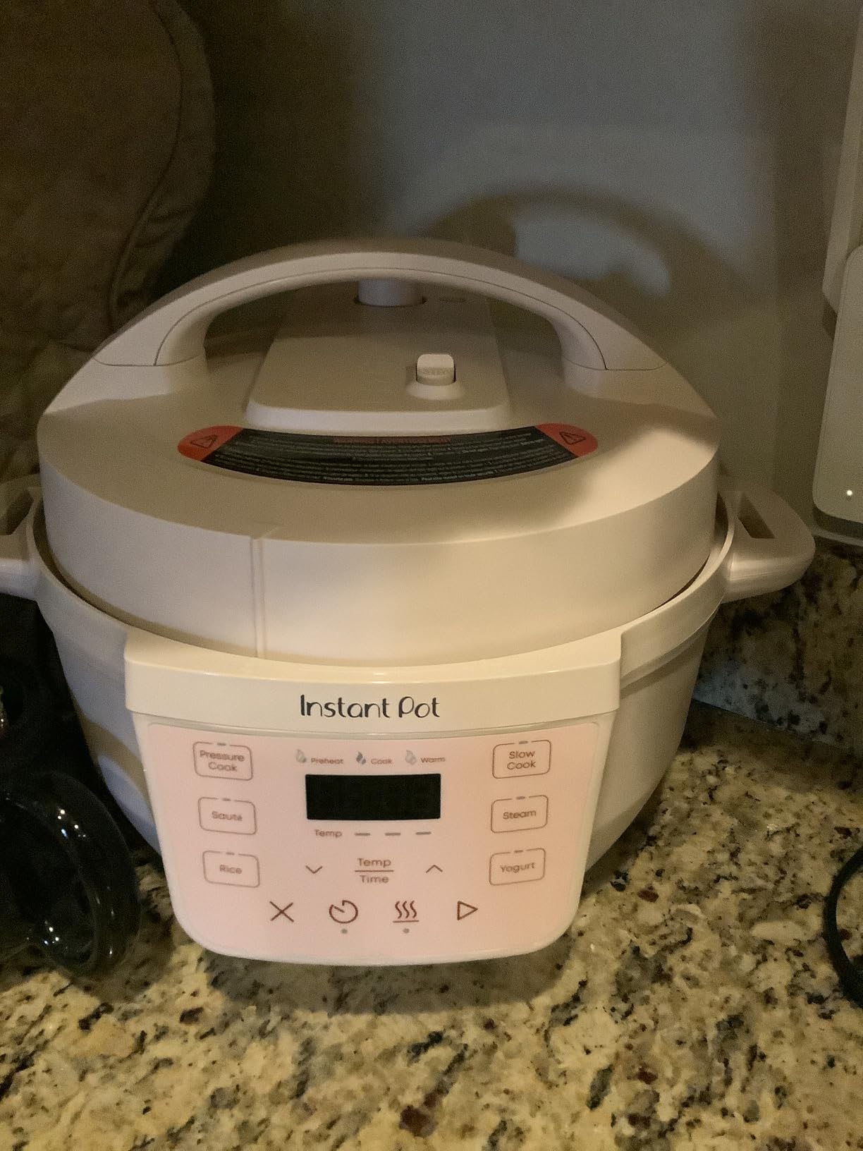 Instant Pot 6QT RIO 7-in-1 Multi-Cooker, Pressure Cooker, Slow cook, Sauté, Steam, Rice Maker, Yogurt, & Warmer, Black, 6 Quarts customer photo 1
