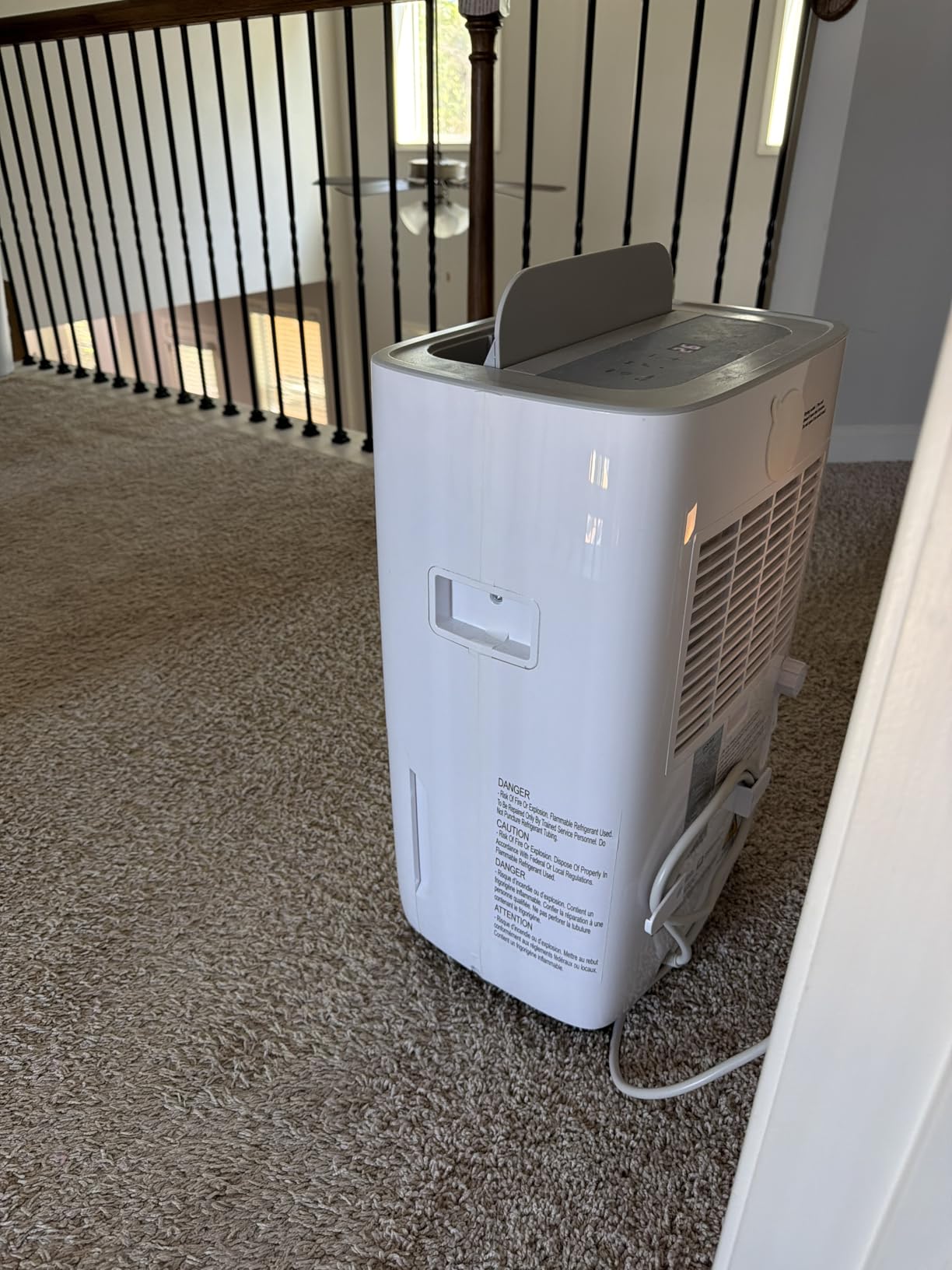 Waykar 80 Pints Energy Star Dehumidifier for Spaces up to 5,000 Sq. Ft at Home, in Basements and Large Rooms with Drain Hose and 1.14 Gallons Water Tank customer photo 1