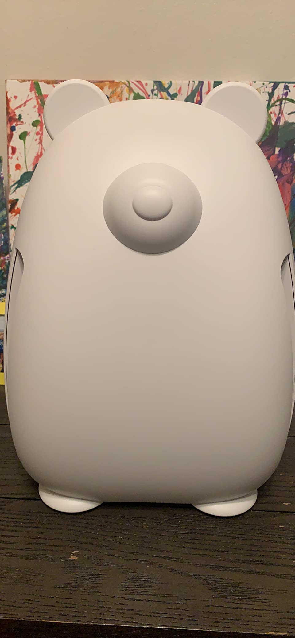 Pure Enrichment PureBaby Kids Bear Air True HEPA Air Purifier - 4 Stage Air Filtration, UV-C Light, & Night Light for Medium-Large Rooms - Baby Nurseries, Kid Bedrooms (Sweet Oat) customer photo 2