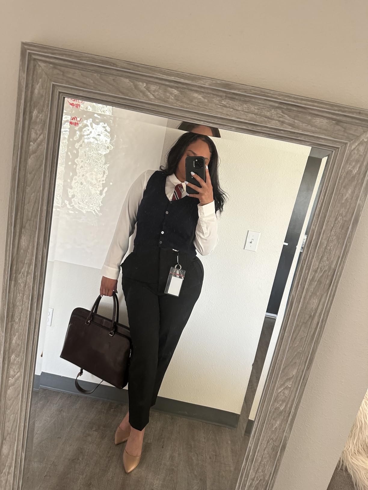 Blofinche Laptop Messenger Shoulder Bag: Genuine Leather Work Briefcase 13.3 15.6 inch Designer Satchel Handbag customer photo 1